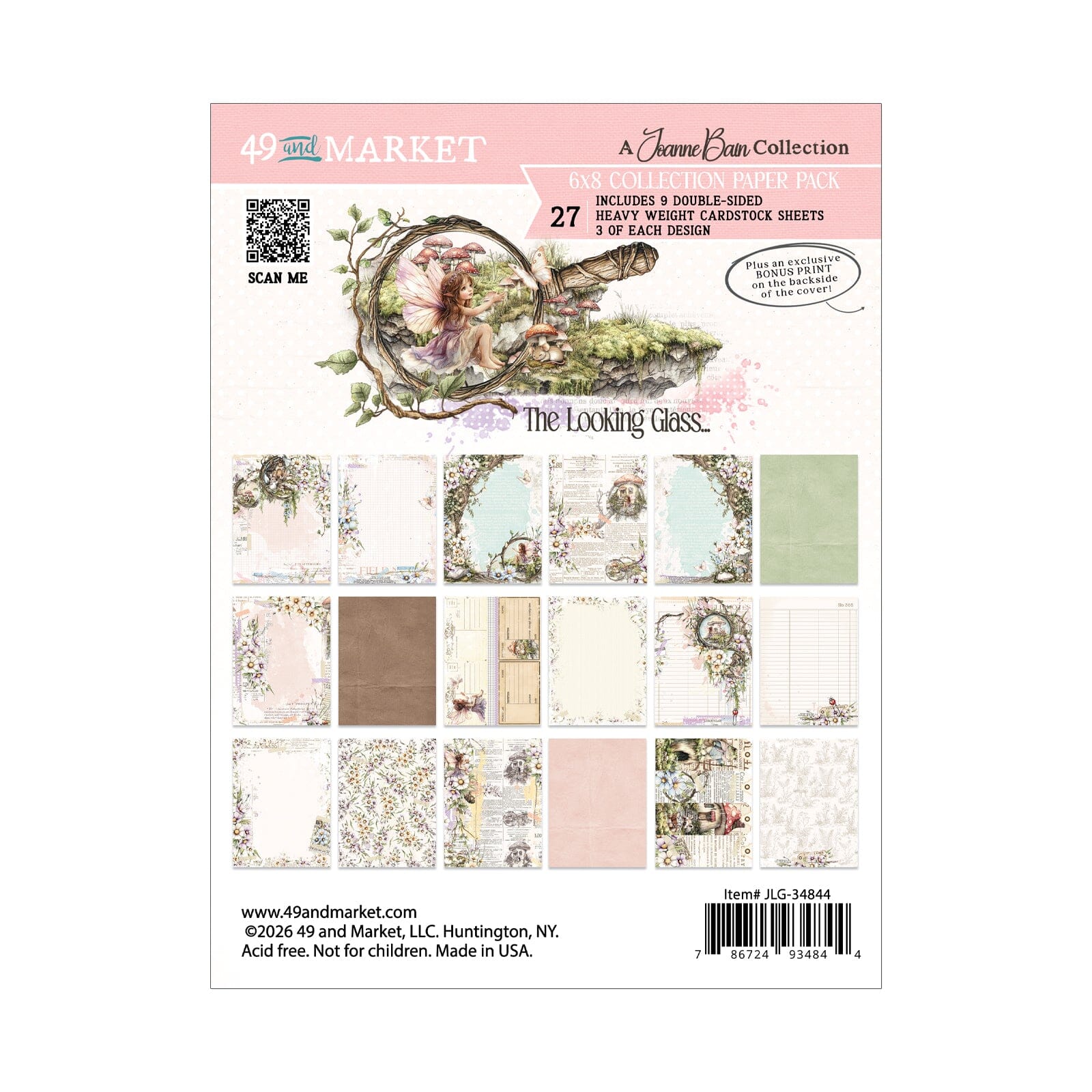 49 and Market The Looking Glass - 6 x 8 Collection Pack Surfaces 49 and Market 