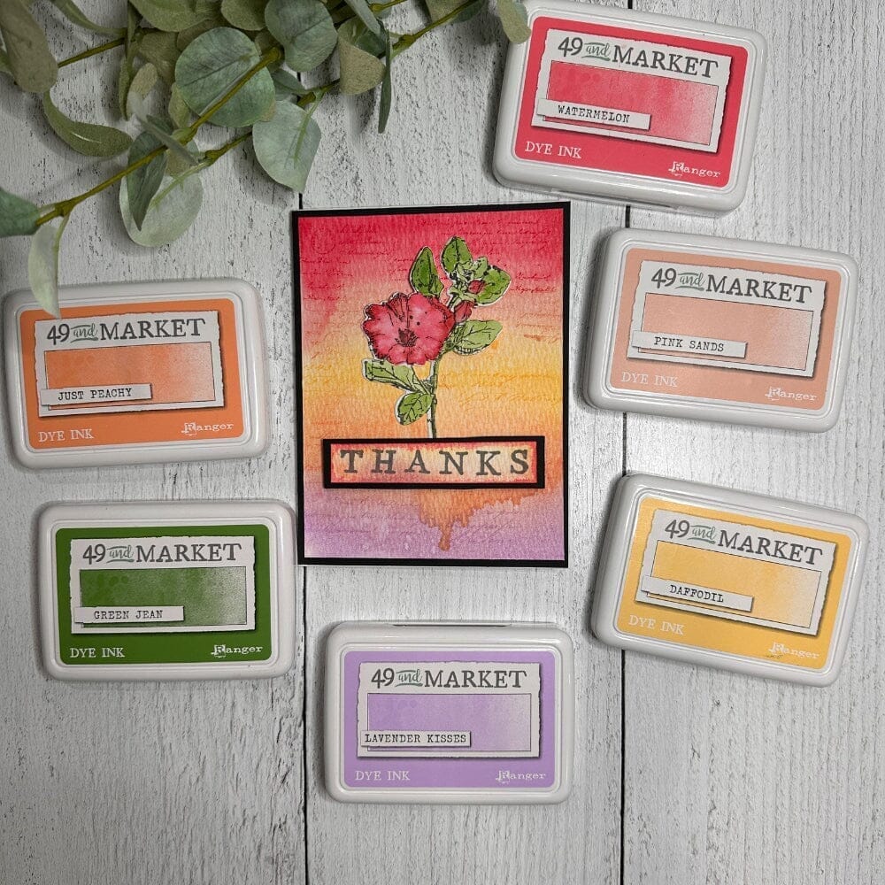 49 and Market Dye Ink Pad, Watermelon Ink Pad 49 and Market 