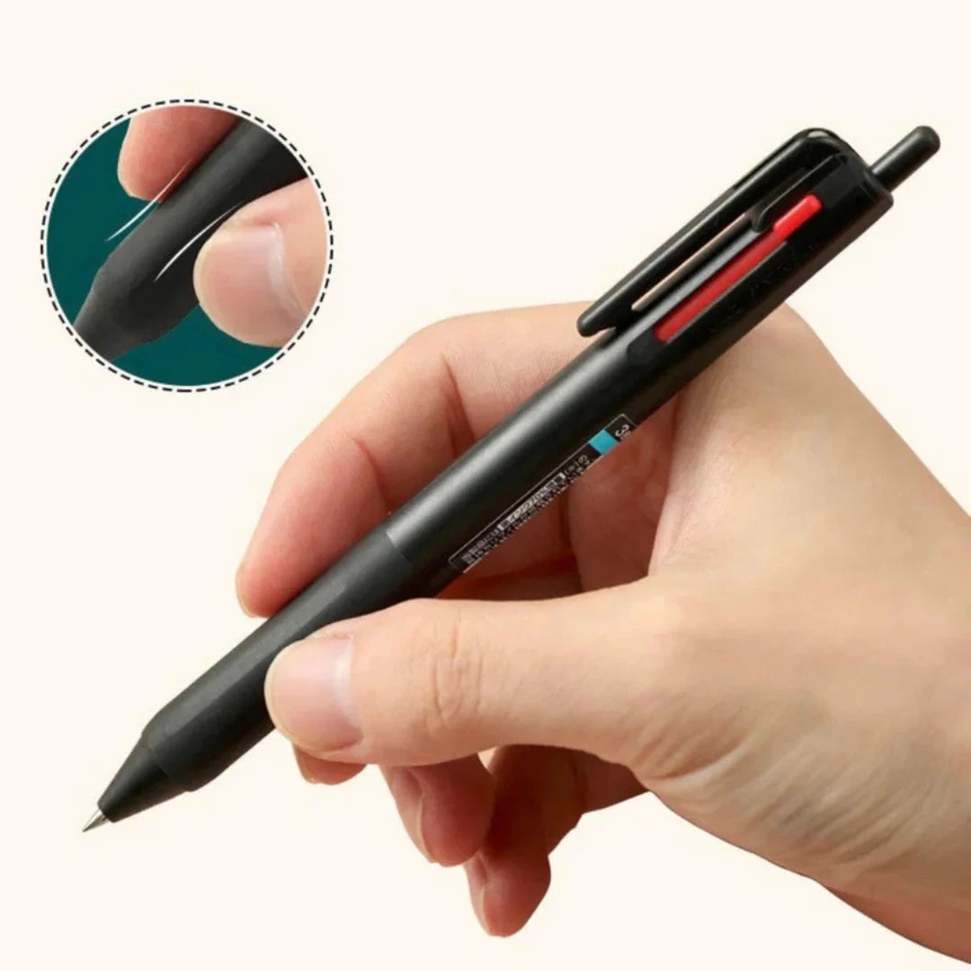 Uni-ball JetStream 3 Color 0.7mm Ballpoint Pen - Black Writing & Coloring UniBall 