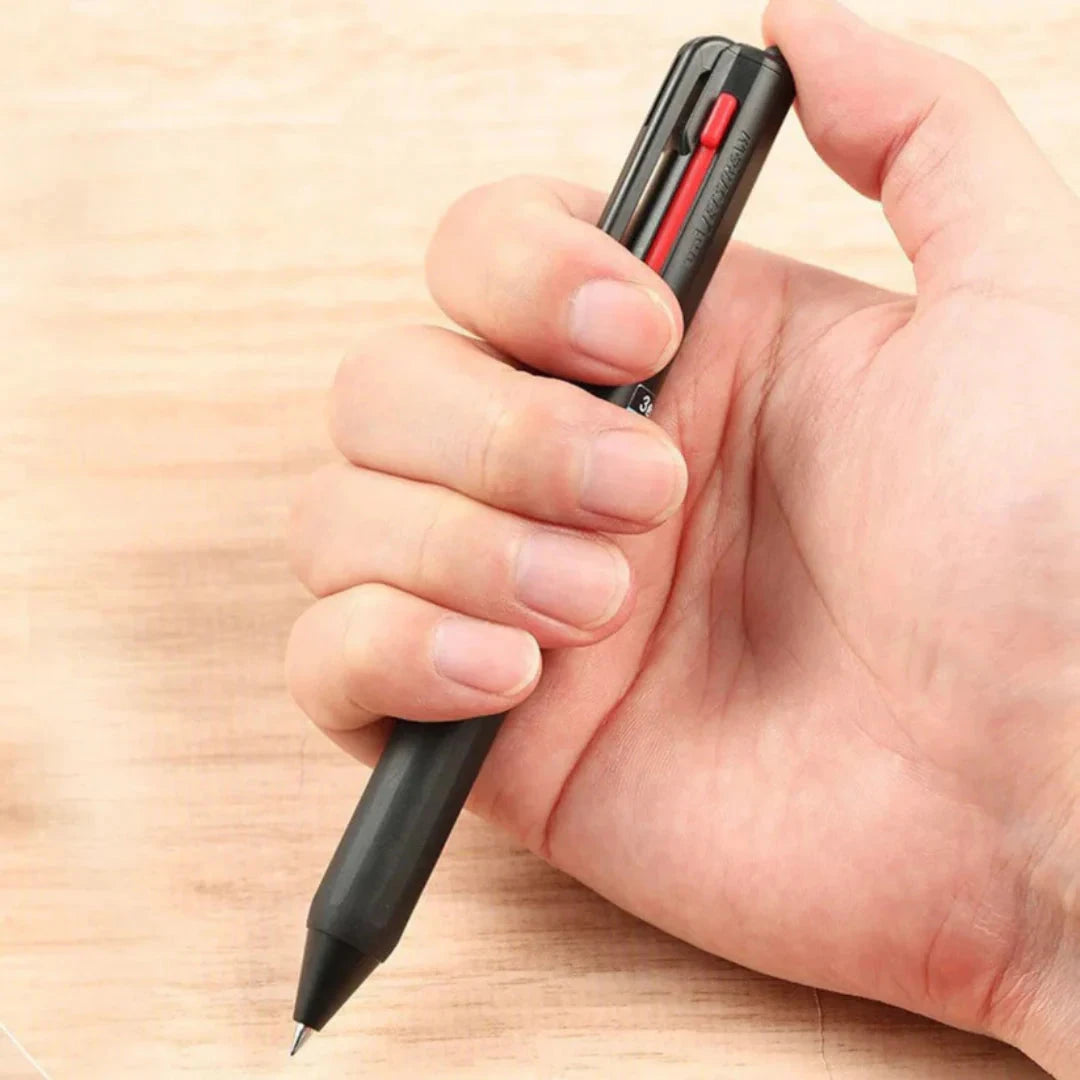 Uni-ball JetStream 3 Color 0.7mm Ballpoint Pen - Navy Writing & Coloring UniBall 