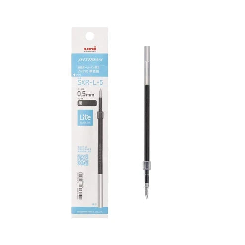 Uni-ball Jetstream SXR-L-5 Lite Touch Ink Refill Writing & Coloring Sakura Black 