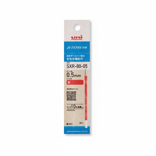 Uni-ball Jetstream SXR-80 Refill Writing & Coloring UniBall Red 0.5mm 