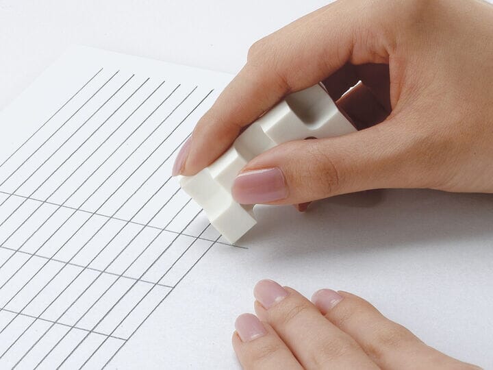 Kokuyo Kadokeshi White Eraser Tools & Accessories Kokuyo 
