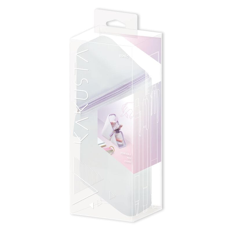 Kakusta Sheer Portable Pen Holder - White Tools & Accessories Kakusta 