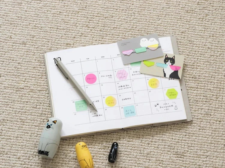 Kanmido Coco Fusen Card Index Tabs Animal Collection Tools & Accessories Kanmido 