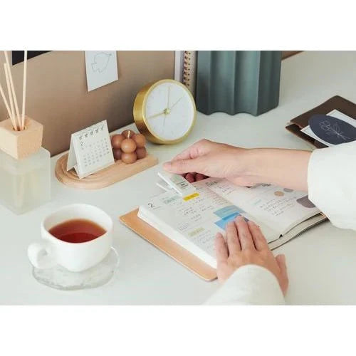 Kanmido Mini Clip Coco Fusen Sticky Notes - Misty Brown Tools & Accessories Kanmido 