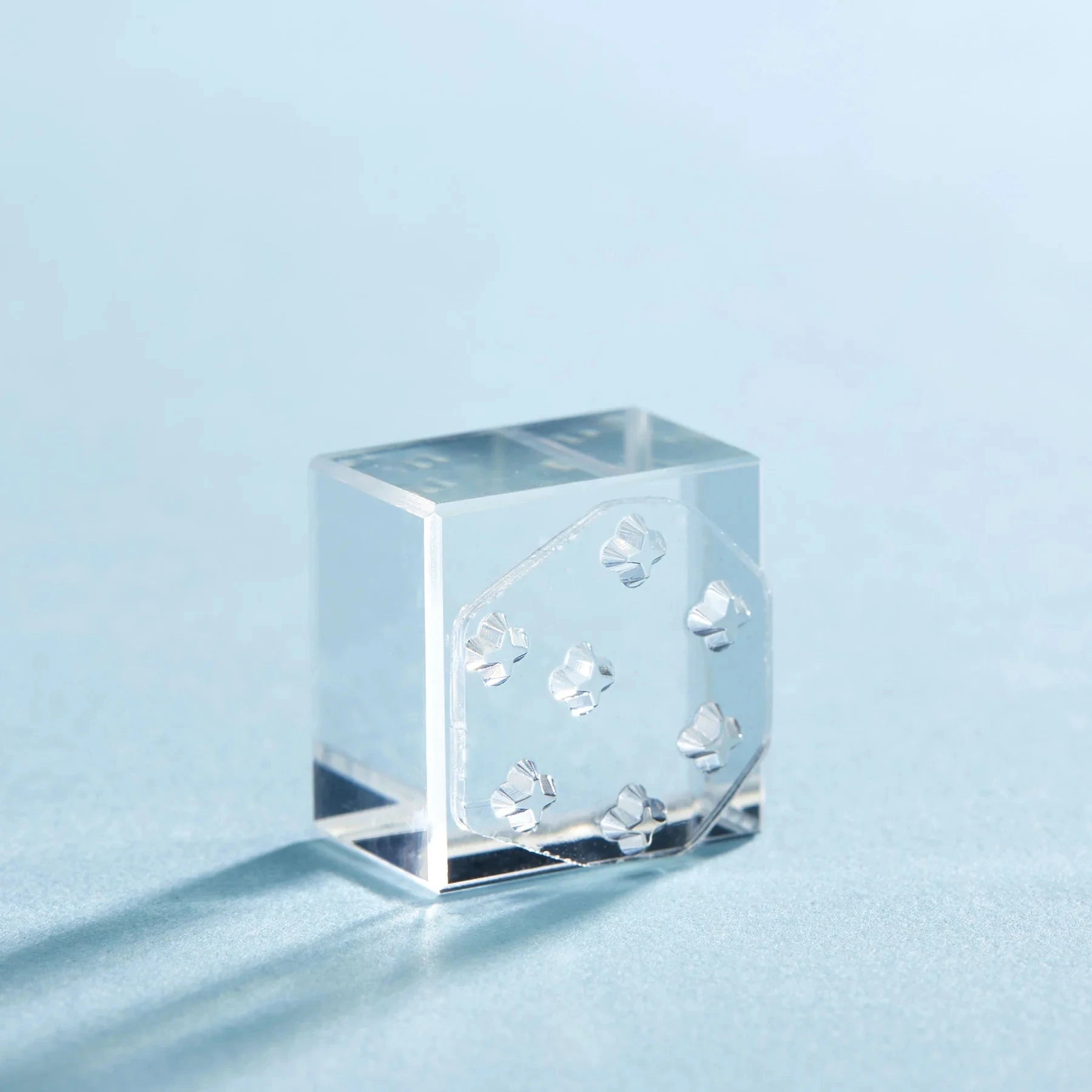 King Jim Kori Jirushi Transparent Ice Stamp - Small Size Glitter Stamps King Jim 