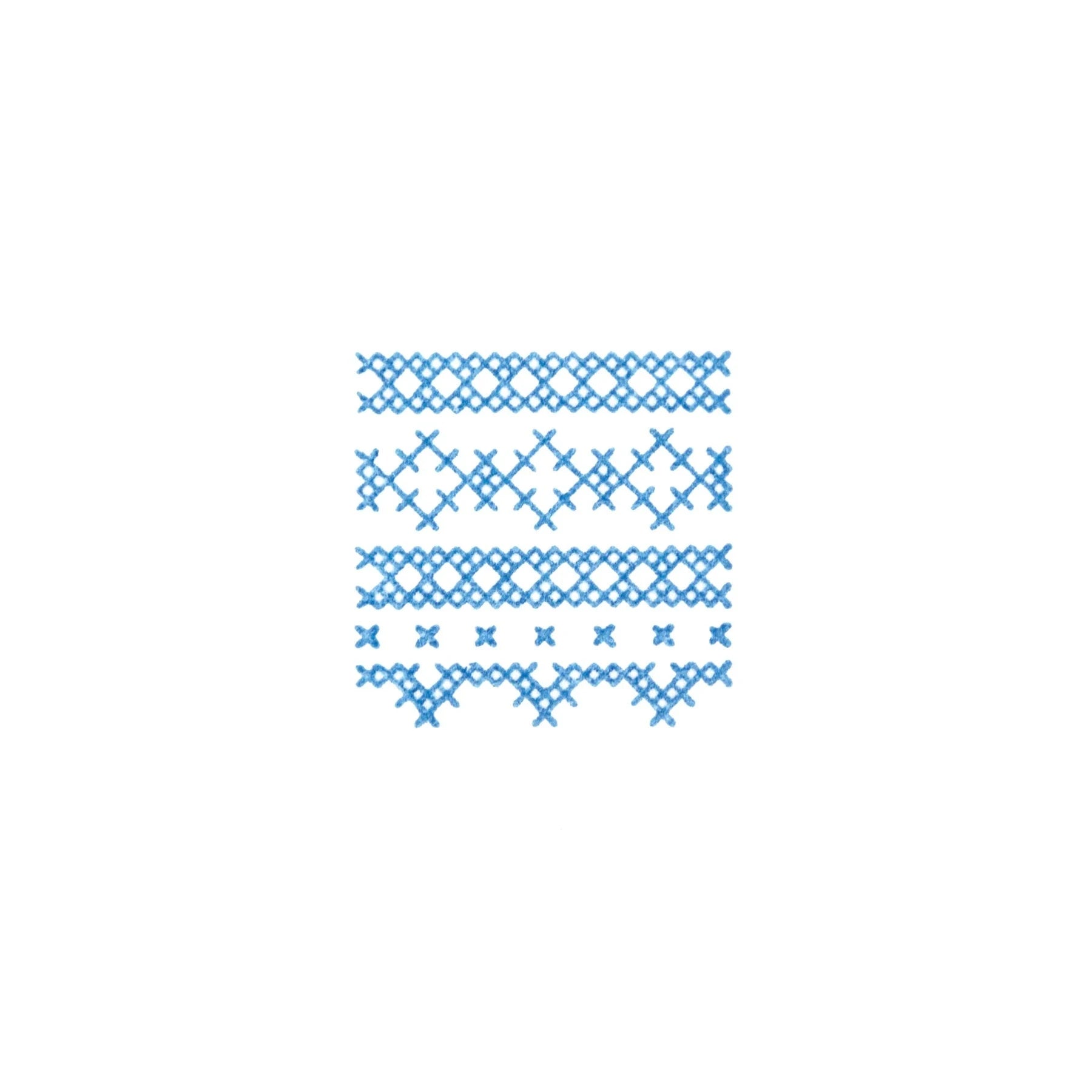 King Jim Kori Jirushi Transparent Ice Stamp - Small Size Cross Stitch Stamps King Jim 