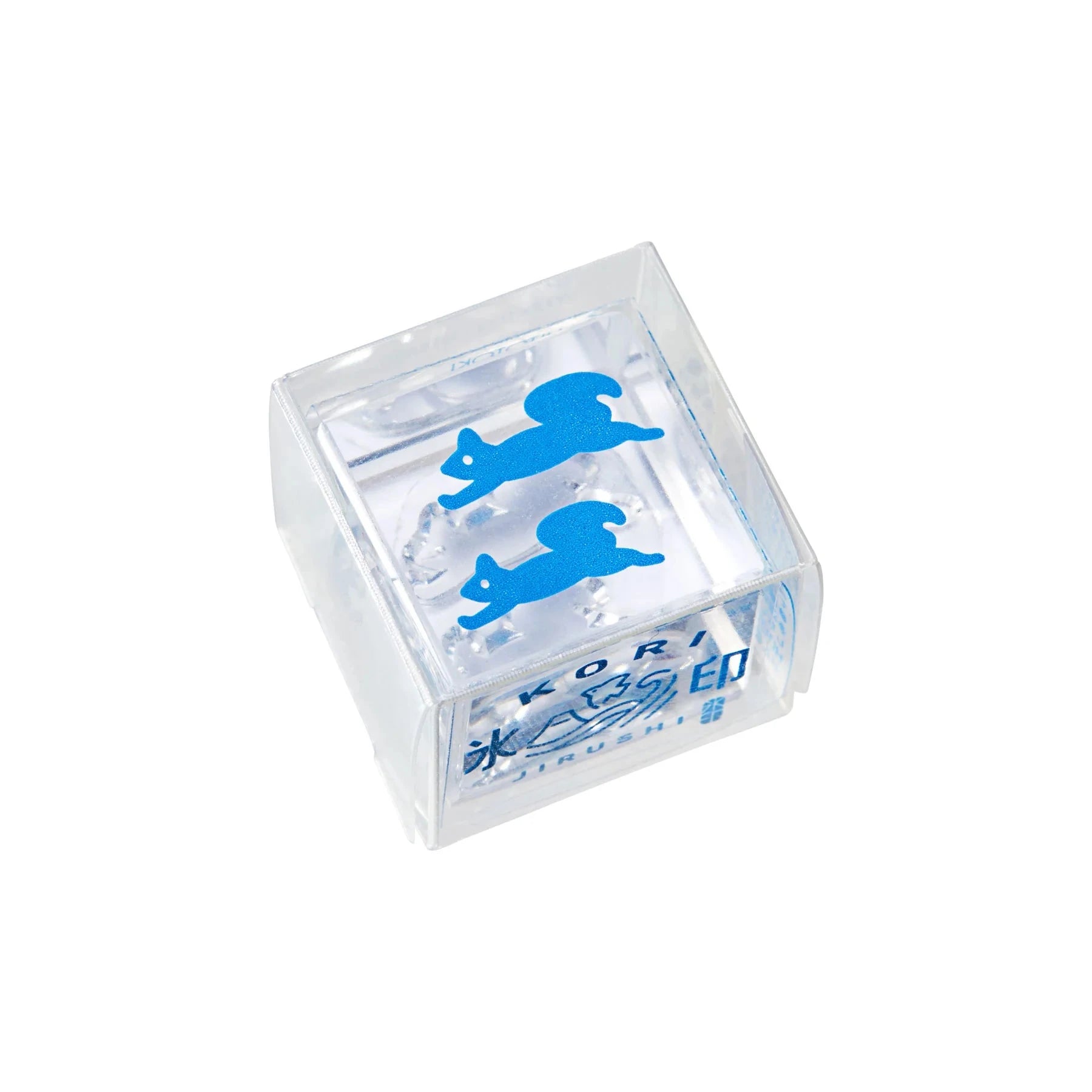 King Jim Kori Jirushi Transparent Ice Stamp - Small Size Squirrel Stamps King Jim 