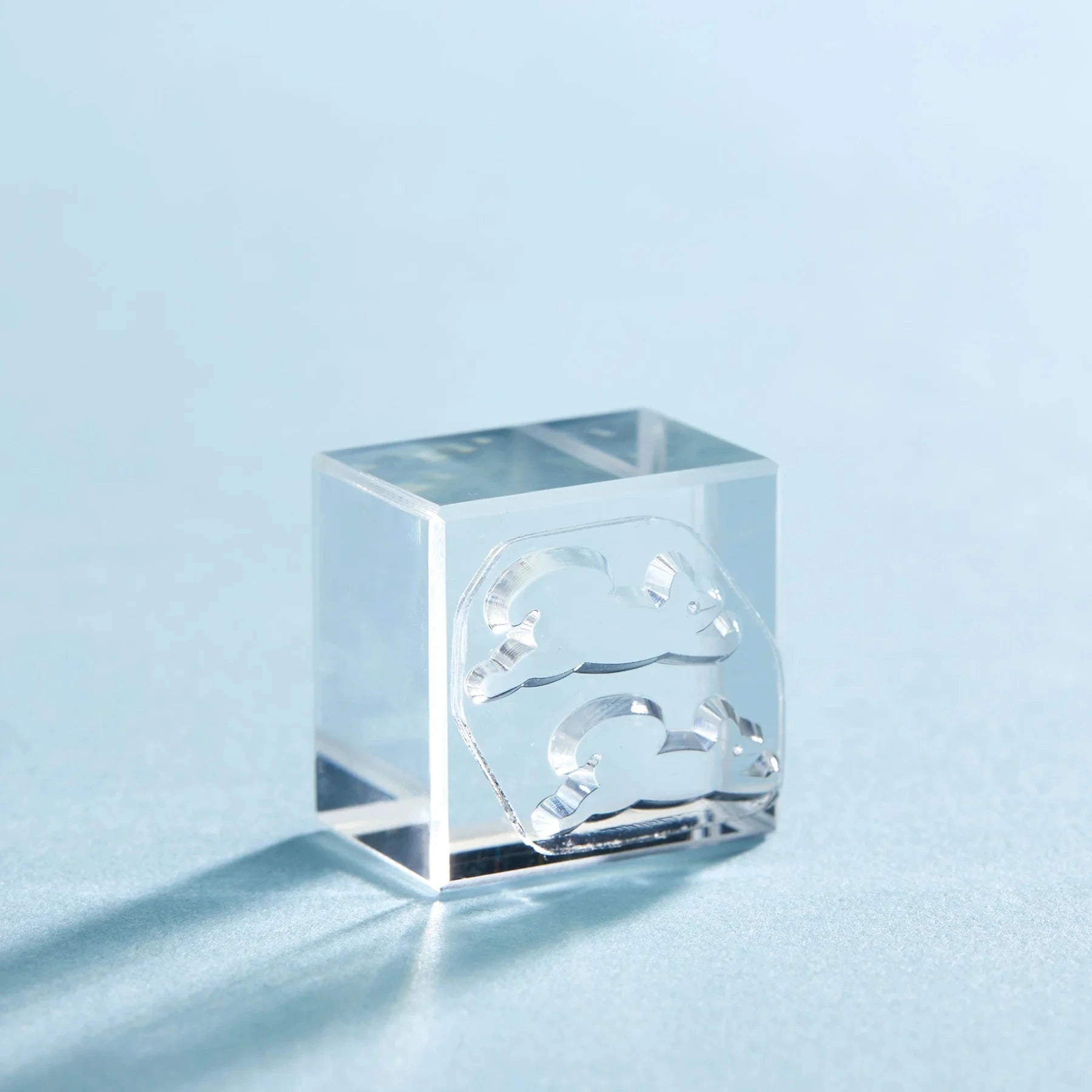 King Jim Kori Jirushi Transparent Ice Stamp - Small Size Squirrel Stamps King Jim 