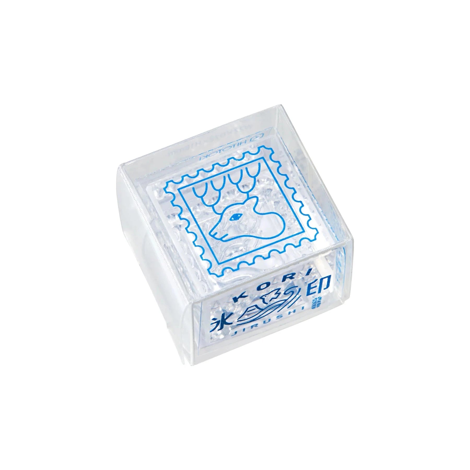 King Jim Kori Jirushi Transparent Ice Stamp - Small Size Deer Stamps King Jim 