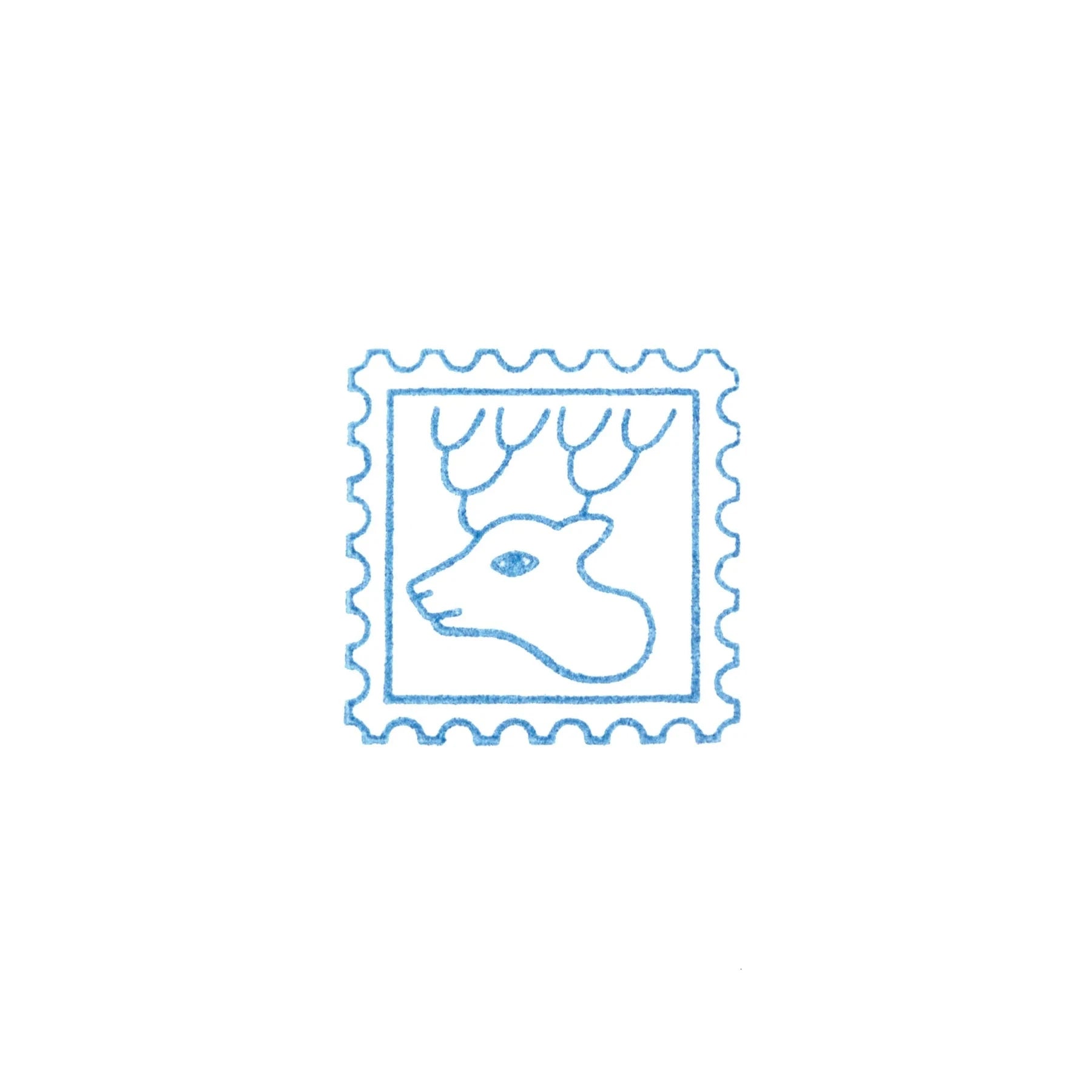 King Jim Kori Jirushi Transparent Ice Stamp - Small Size Deer Stamps King Jim 