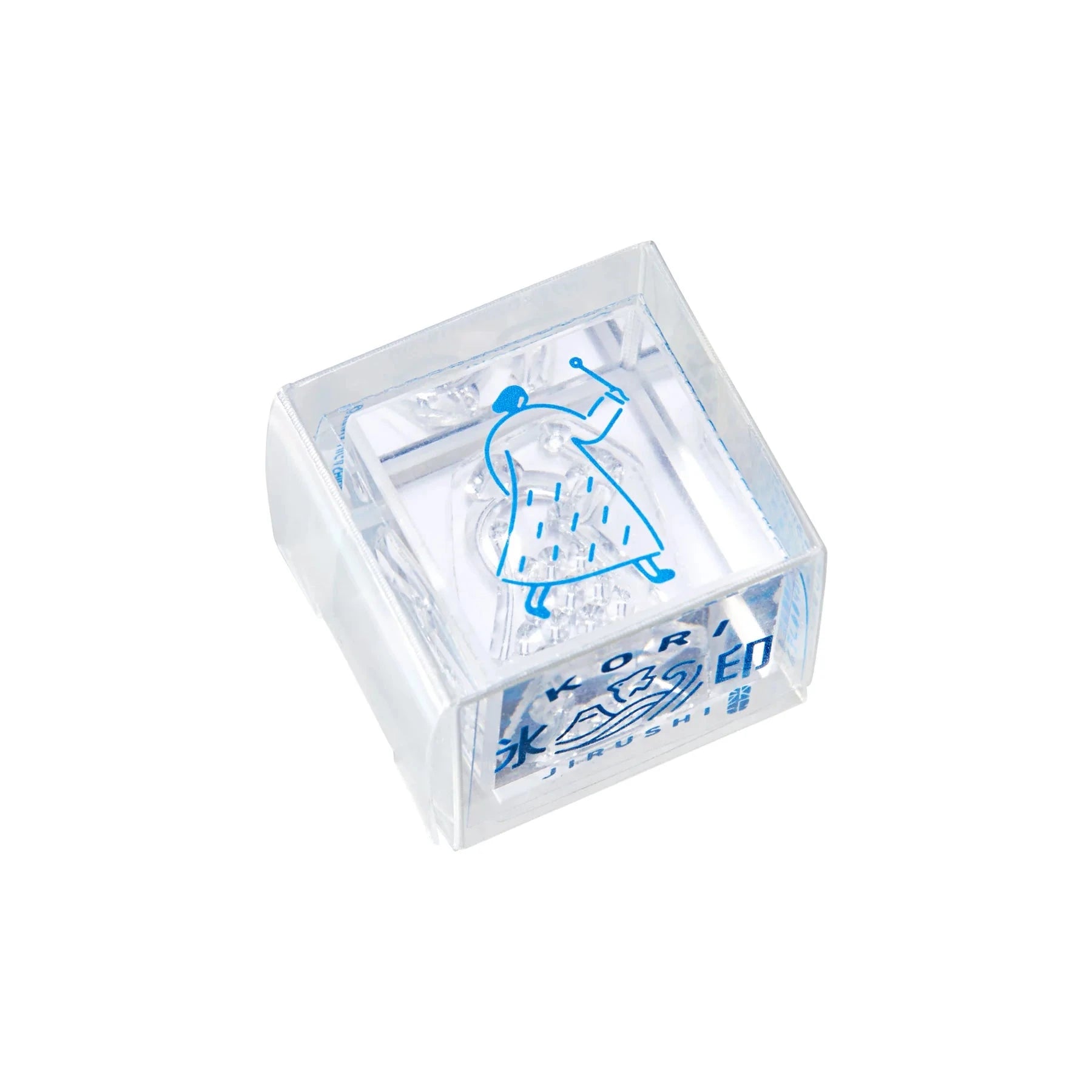 King Jim Kori Jirushi Transparent Ice Stamp - Small Size Nanoko Stamps King Jim 