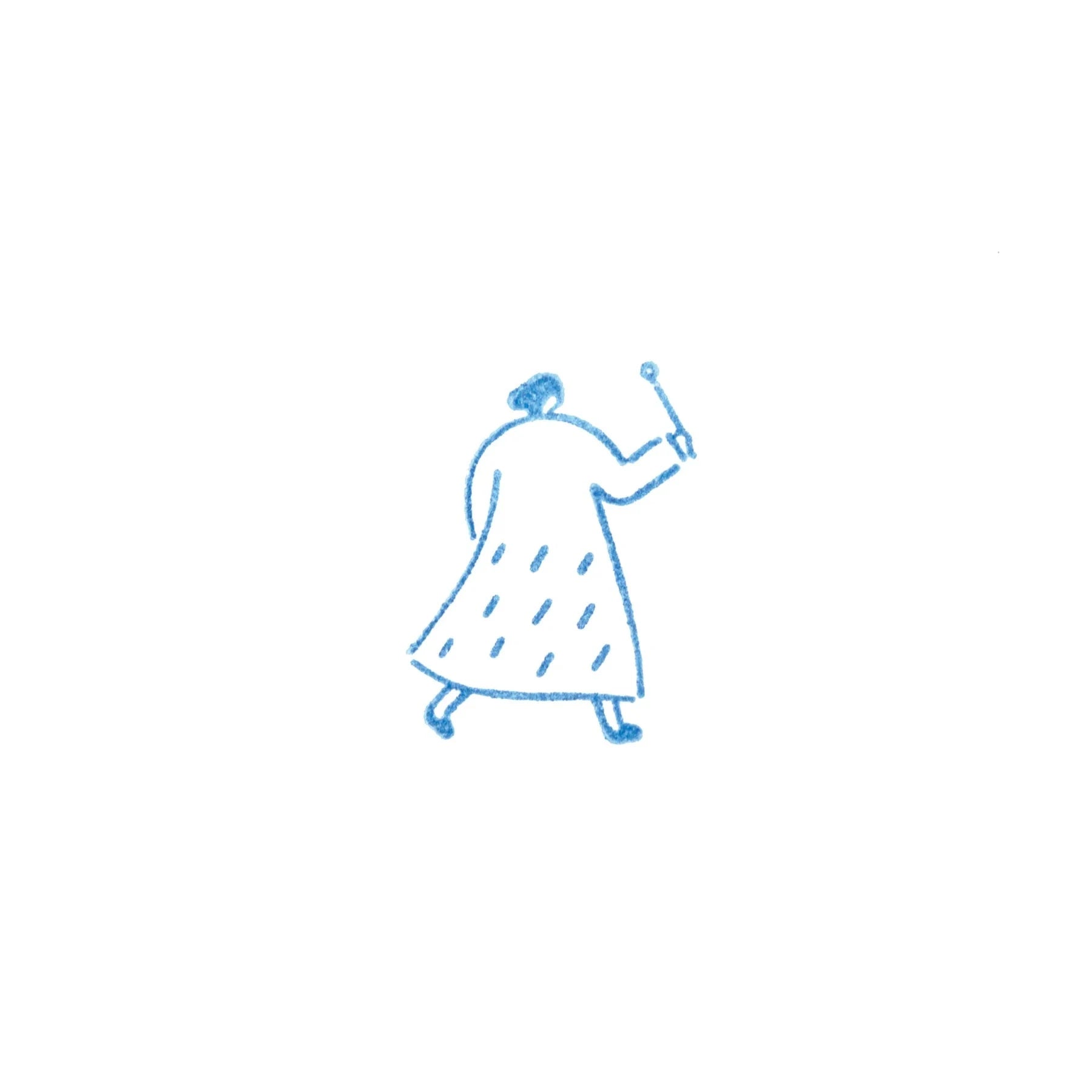 King Jim Kori Jirushi Transparent Ice Stamp - Small Size Nanoko Stamps King Jim 