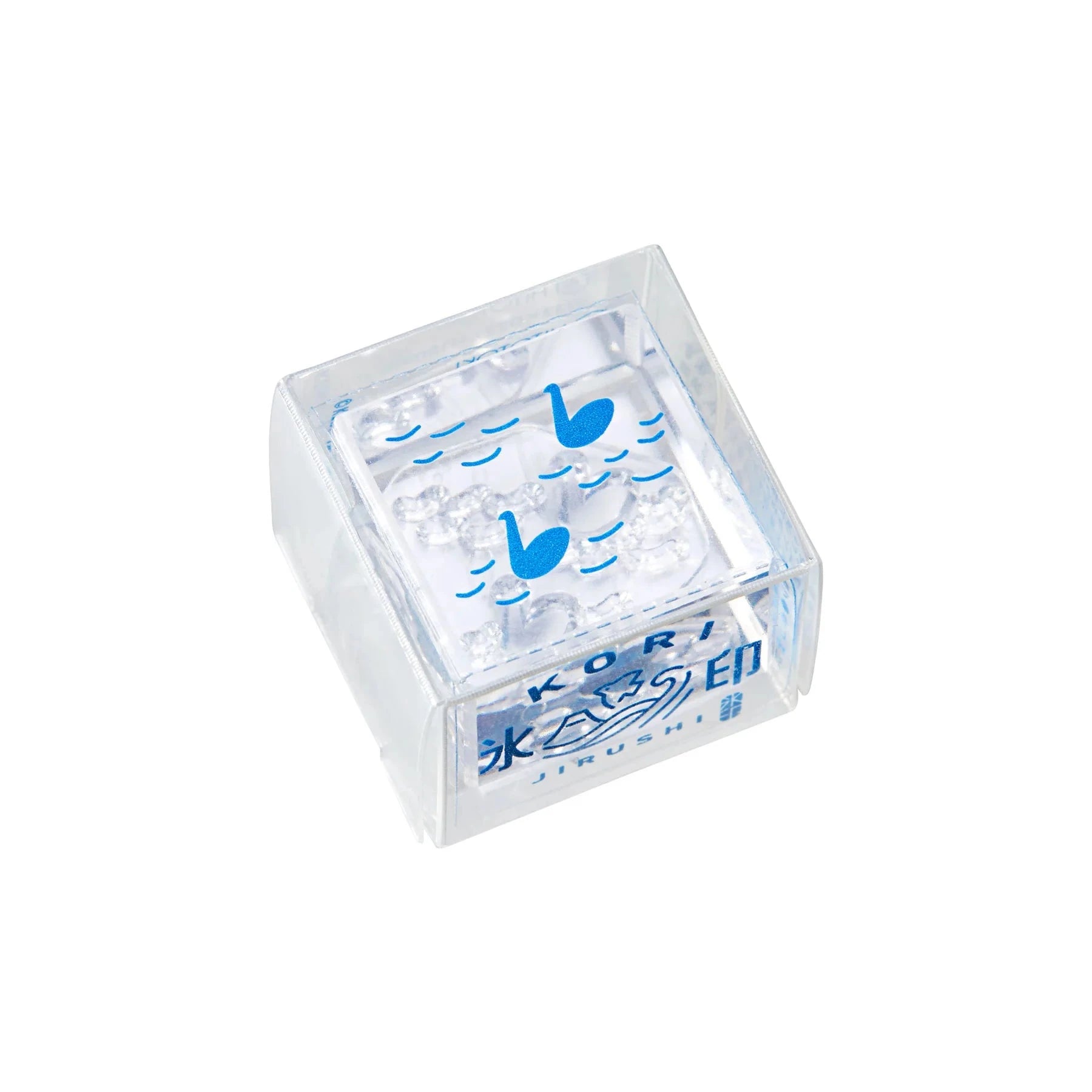 King Jim Kori Jirushi Transparent Ice Stamp - Small Size Swan Stamps King Jim 