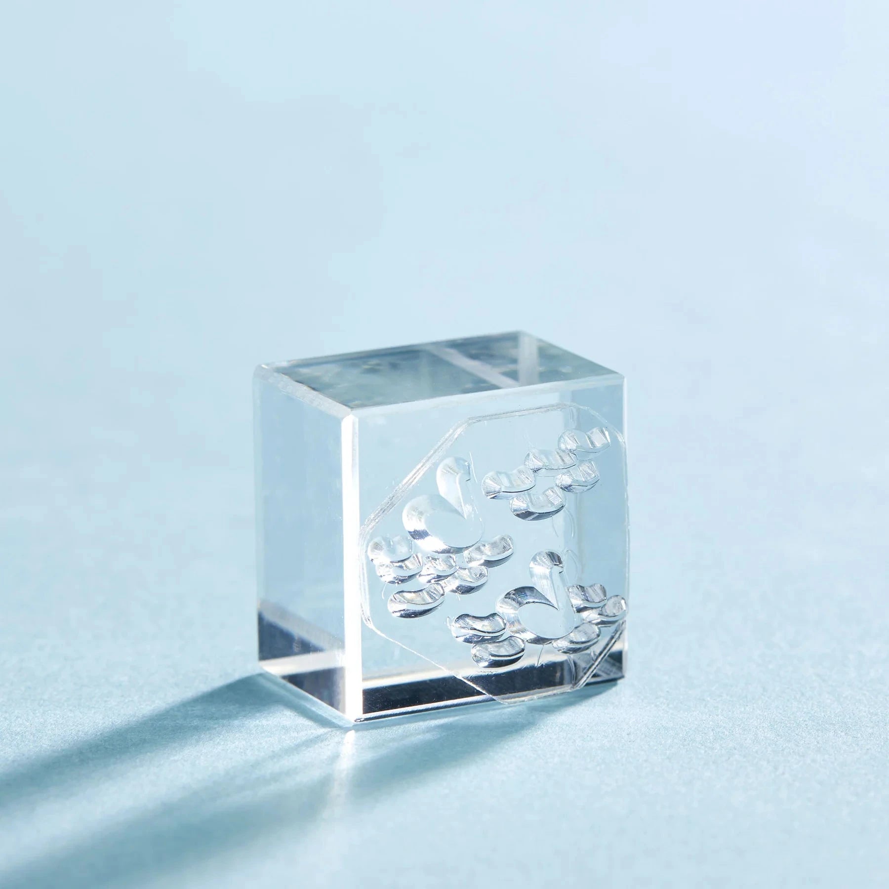 King Jim Kori Jirushi Transparent Ice Stamp - Small Size Swan Stamps King Jim 