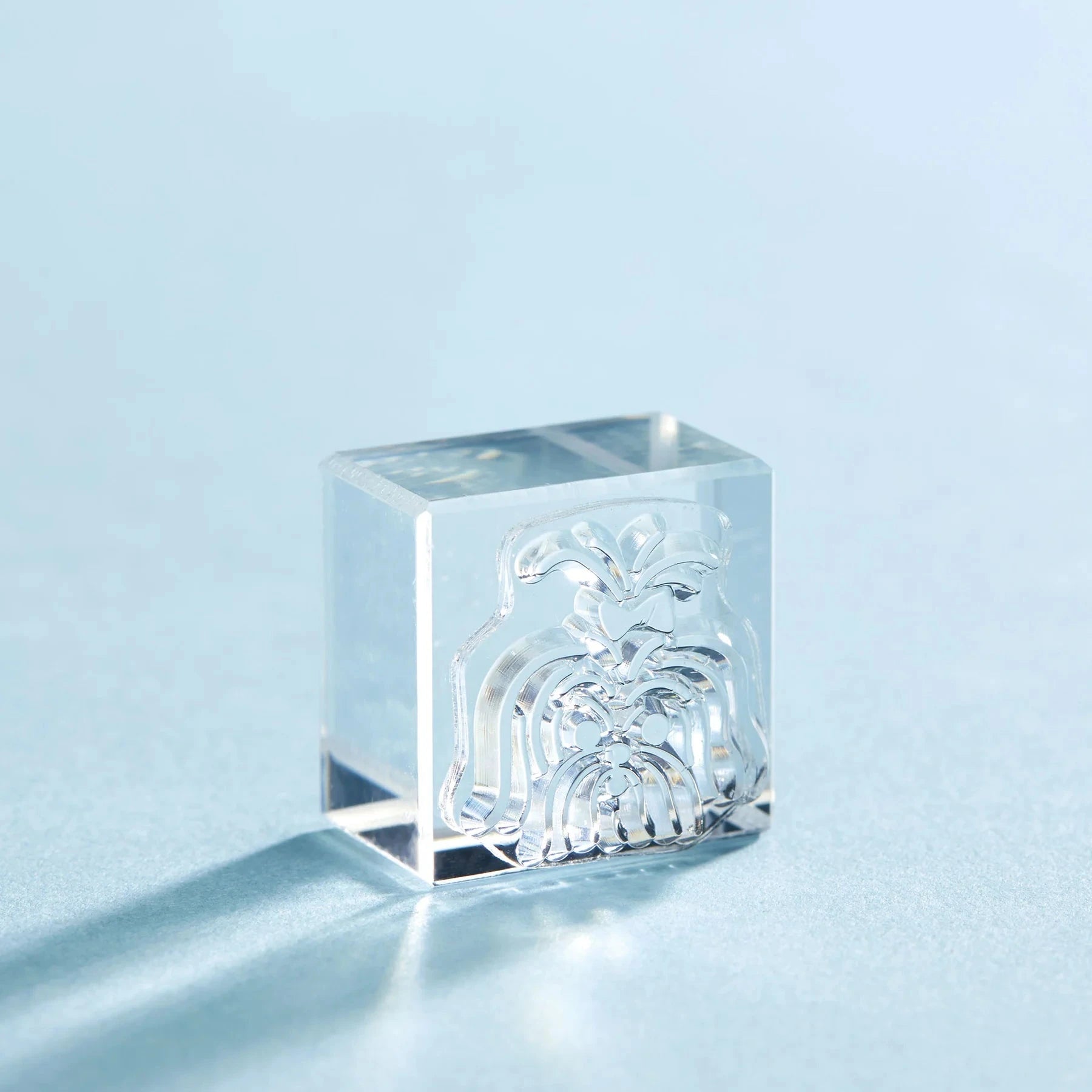 King Jim Kori Jirushi Transparent Ice Stamp - Small Size Yorkshire Terrier Stamps King Jim 