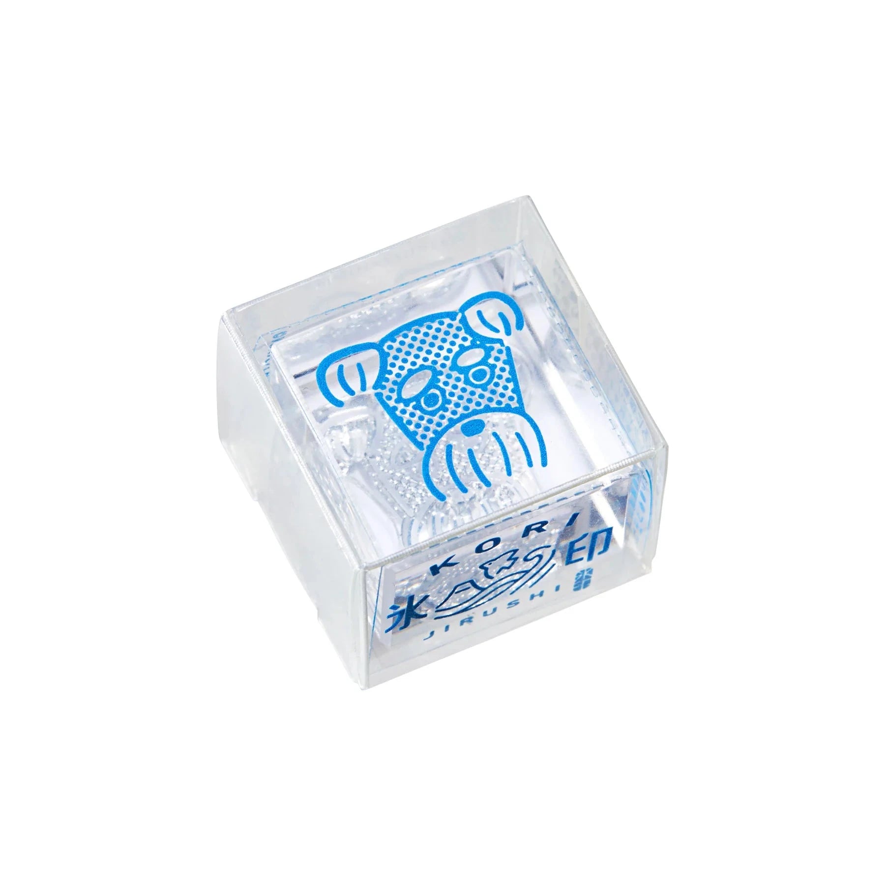 King Jim Kori Jirushi Transparent Ice Stamp - Small Size Schnauzer Stamps King Jim 