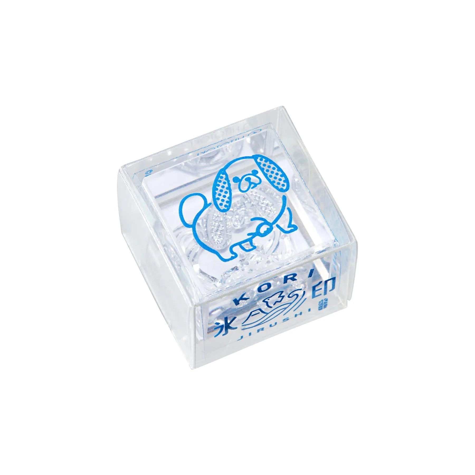 King Jim Kori Jirushi Transparent Ice Stamp - Small Size Pekingese Stamps King Jim 