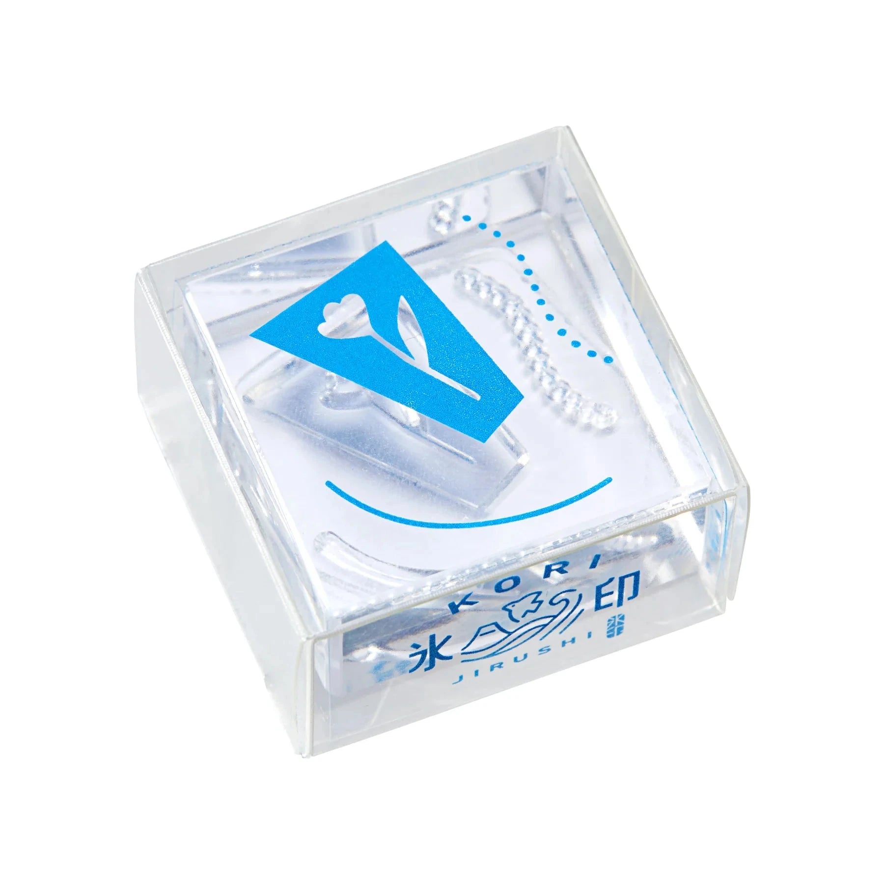 King Jim Kori Jirushi Transparent Ice Stamp - Large Size Kakera Stamps King Jim 