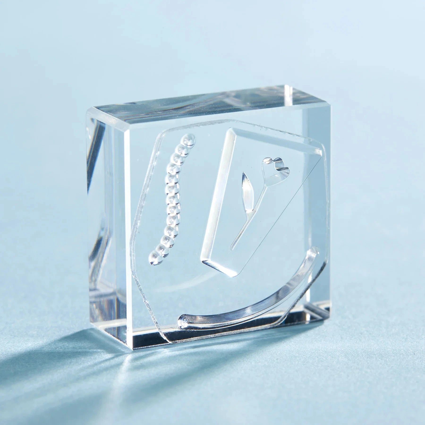 King Jim Kori Jirushi Transparent Ice Stamp - Large Size Kakera Stamps King Jim 