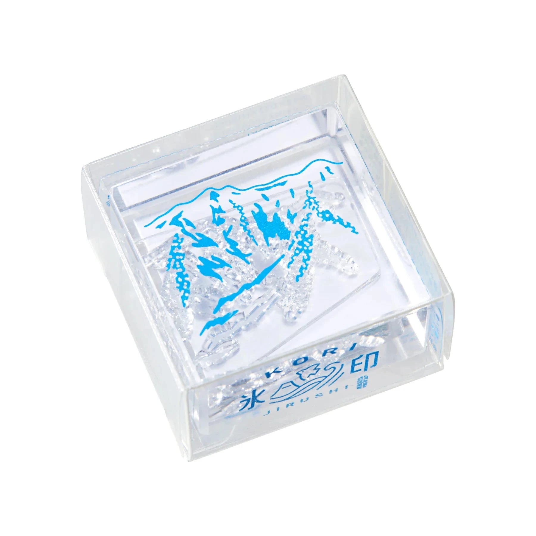 King Jim Kori Jirushi Transparent Ice Stamp - Large Size Yama Stamps King Jim 