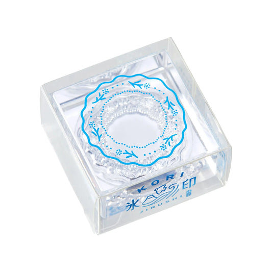 King Jim Kori Jirushi Transparent Ice Stamp - Large Size Wakka Stamps King Jim 