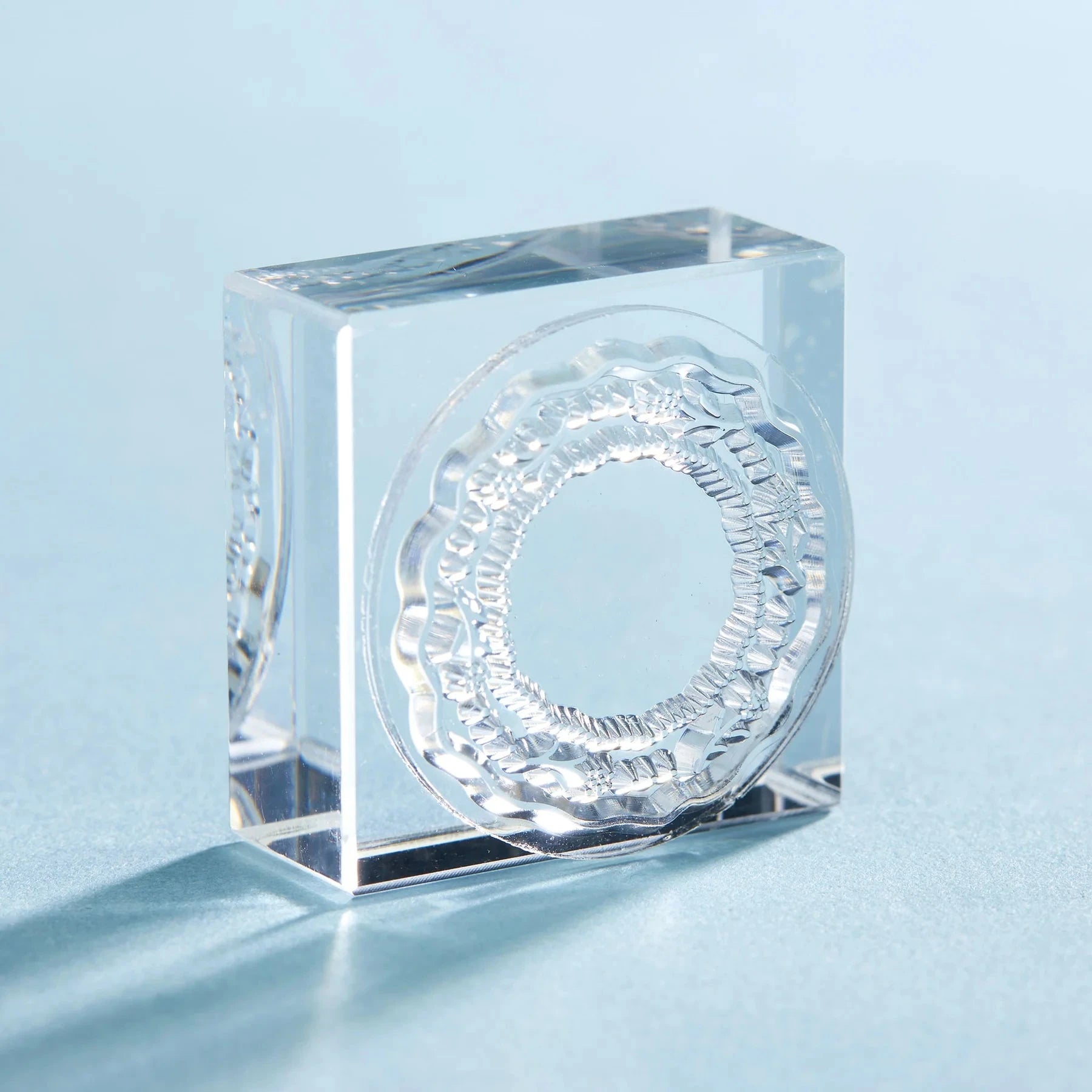 King Jim Kori Jirushi Transparent Ice Stamp - Large Size Wakka Stamps King Jim 