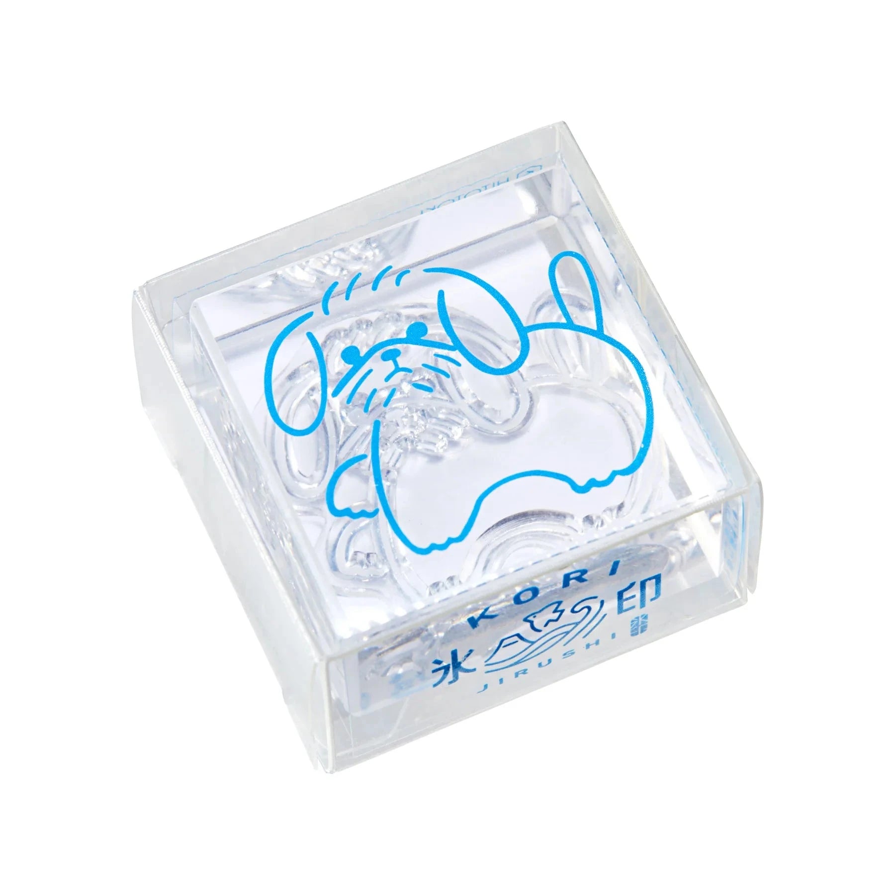 King Jim Kori Jirushi Transparent Ice Stamp - Large Size Maltese Stamps King Jim 