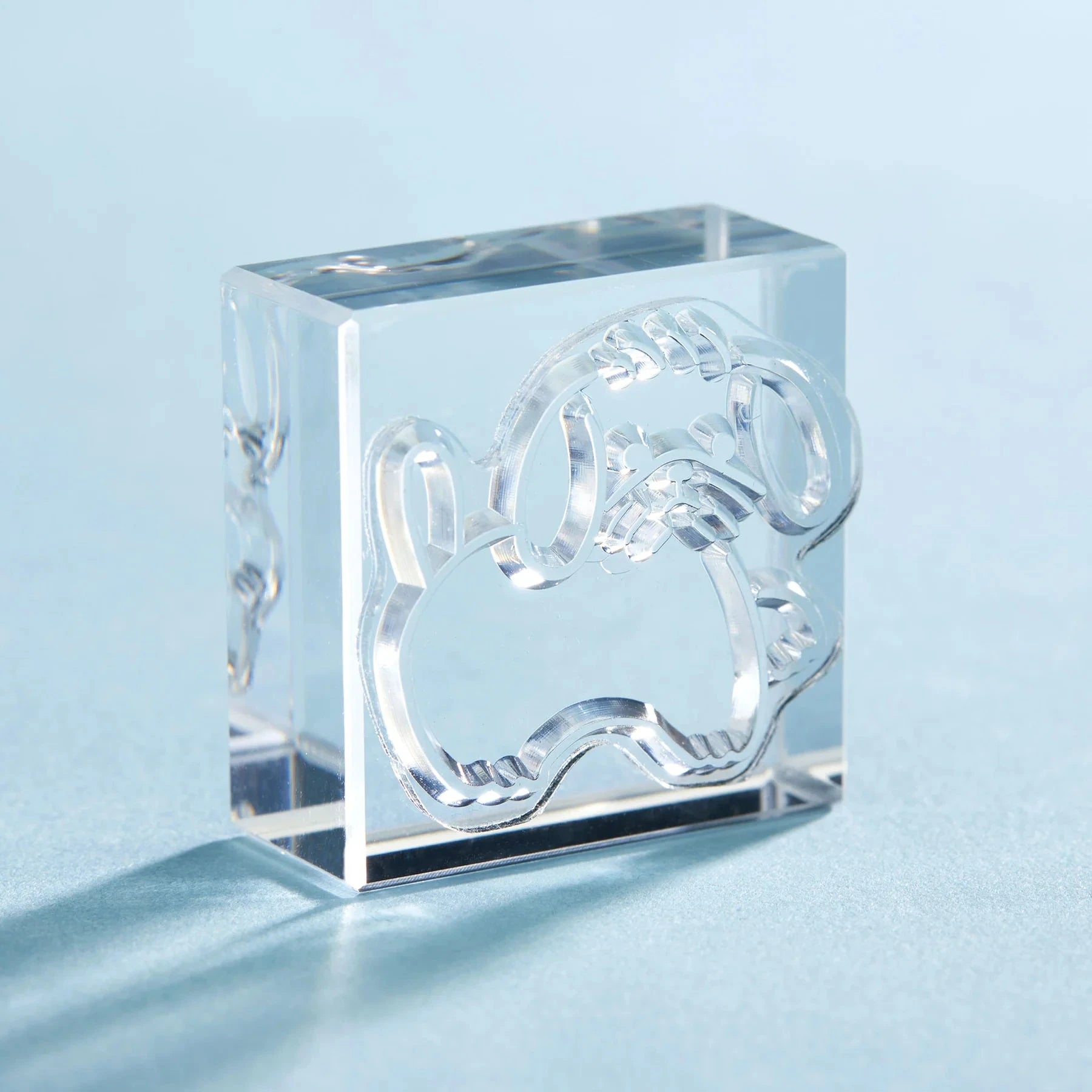 King Jim Kori Jirushi Transparent Ice Stamp - Large Size Maltese Stamps King Jim 