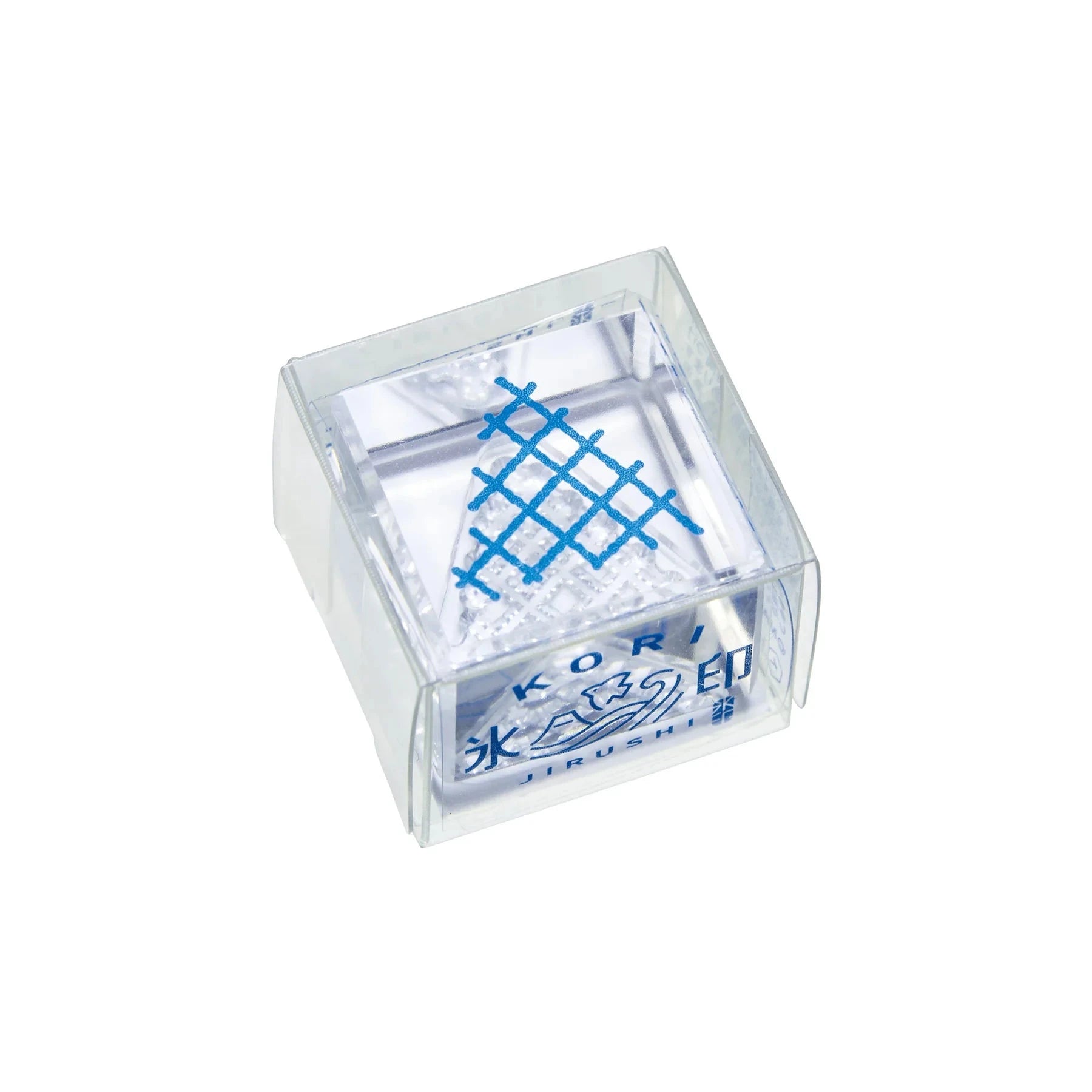 King Jim Kori Jirushi Transparent Ice Stamp - Small Size Sankaku Stamps King Jim 