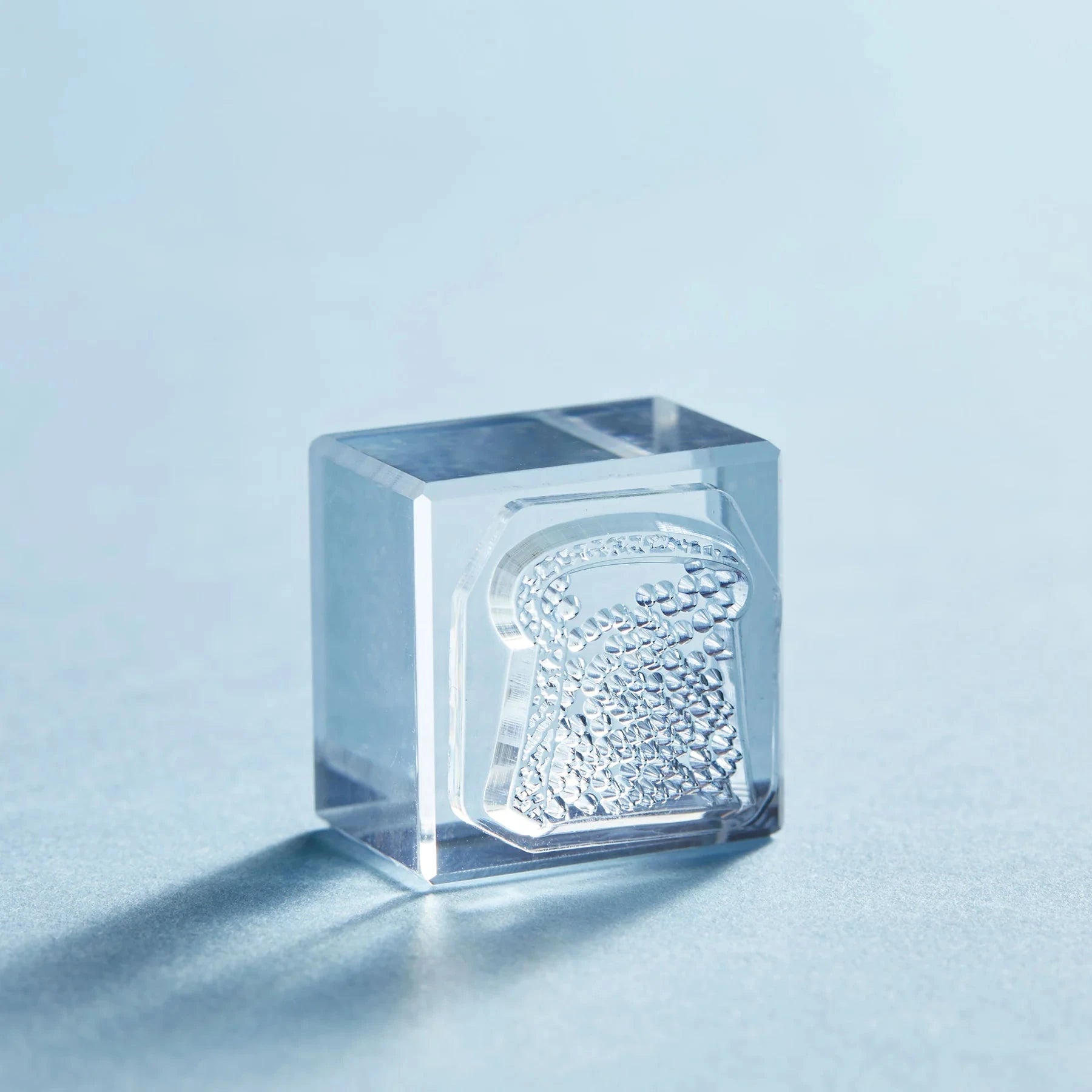 King Jim Kori Jirushi Transparent Ice Stamp - Small Size Shokupan Stamps King Jim 