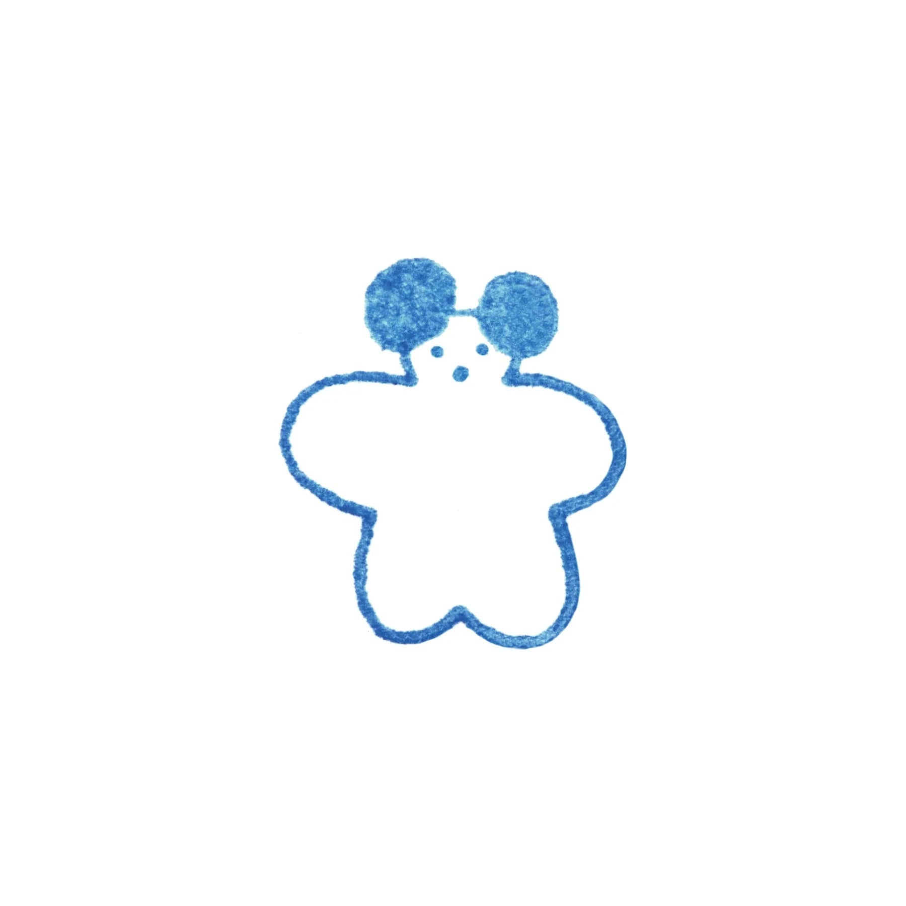 King Jim Kori Jirushi Transparent Ice Stamp - Small Size Nuigurumi Stamps King Jim 