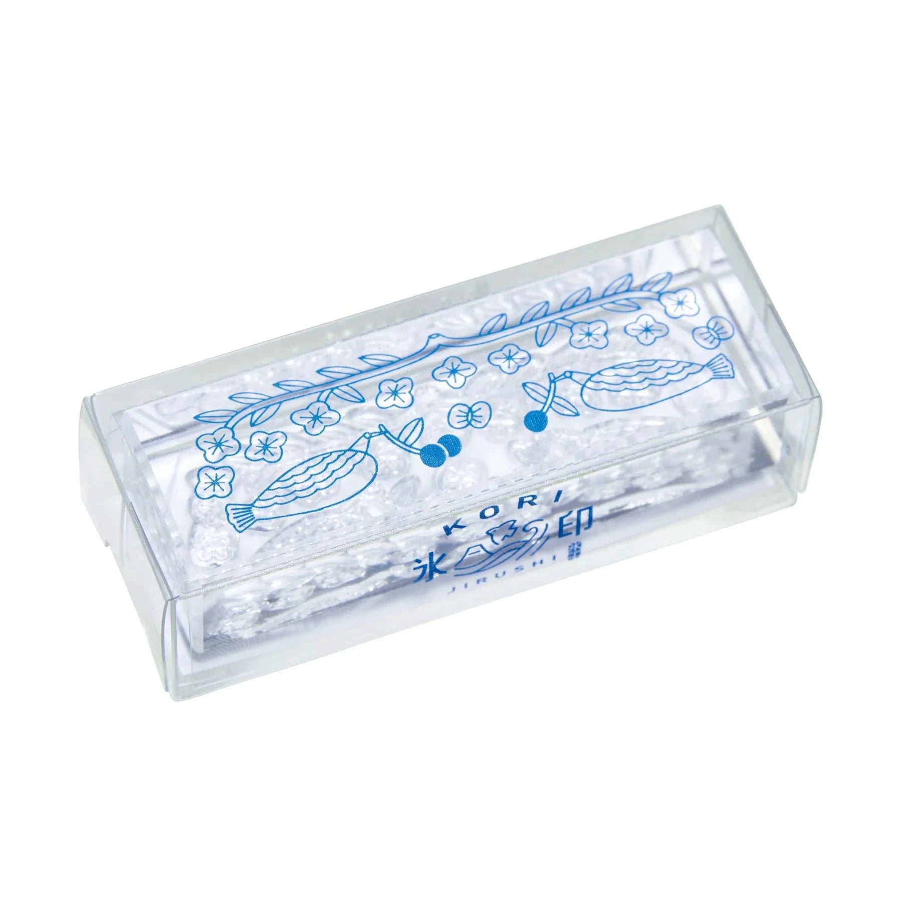 King Jim Kori Jirushi Transparent Ice Stamp - Long Size Yasragi Stamps King Jim 
