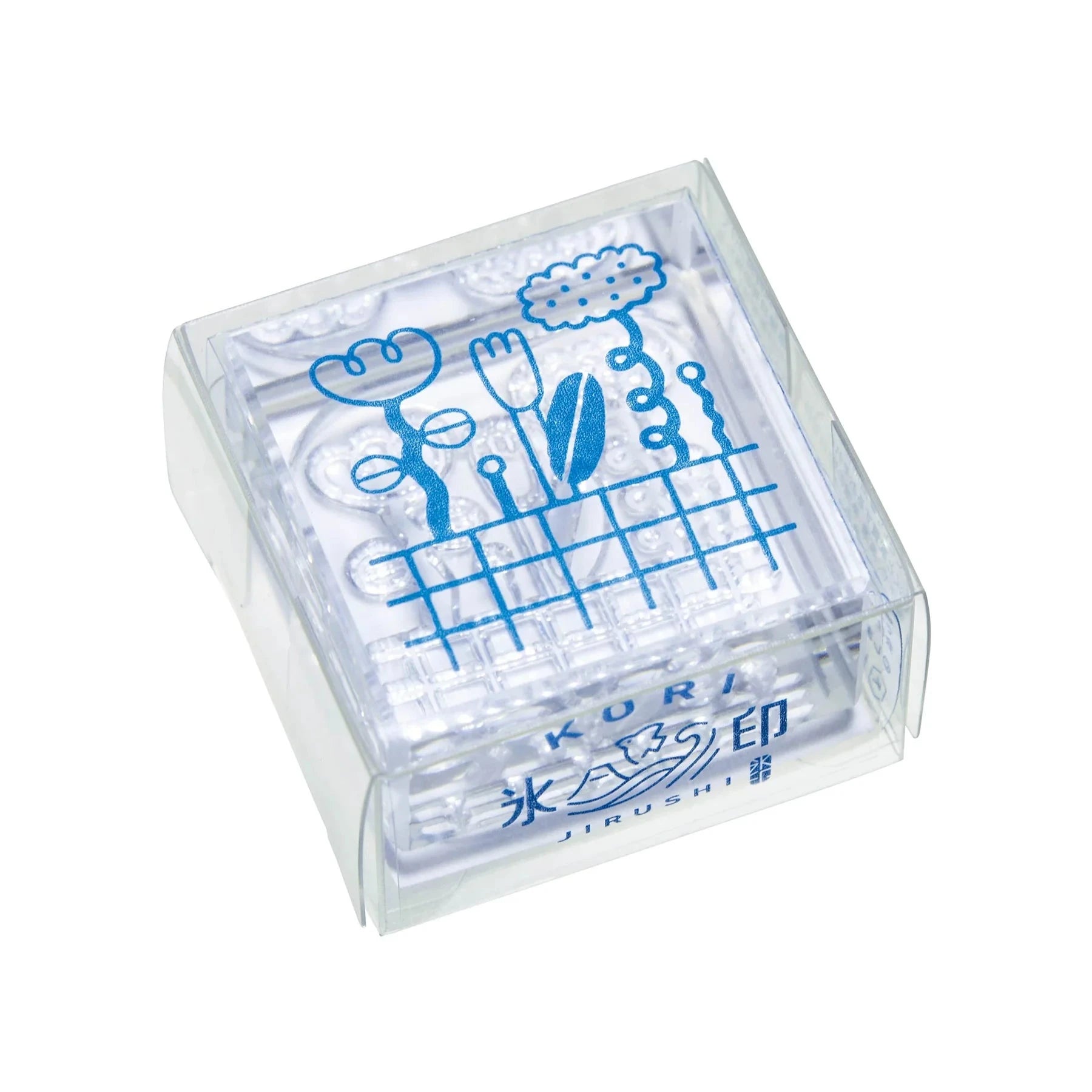 King Jim Kori Jirushi Transparent Ice Stamp - Large Size Kadan Stamps King Jim 