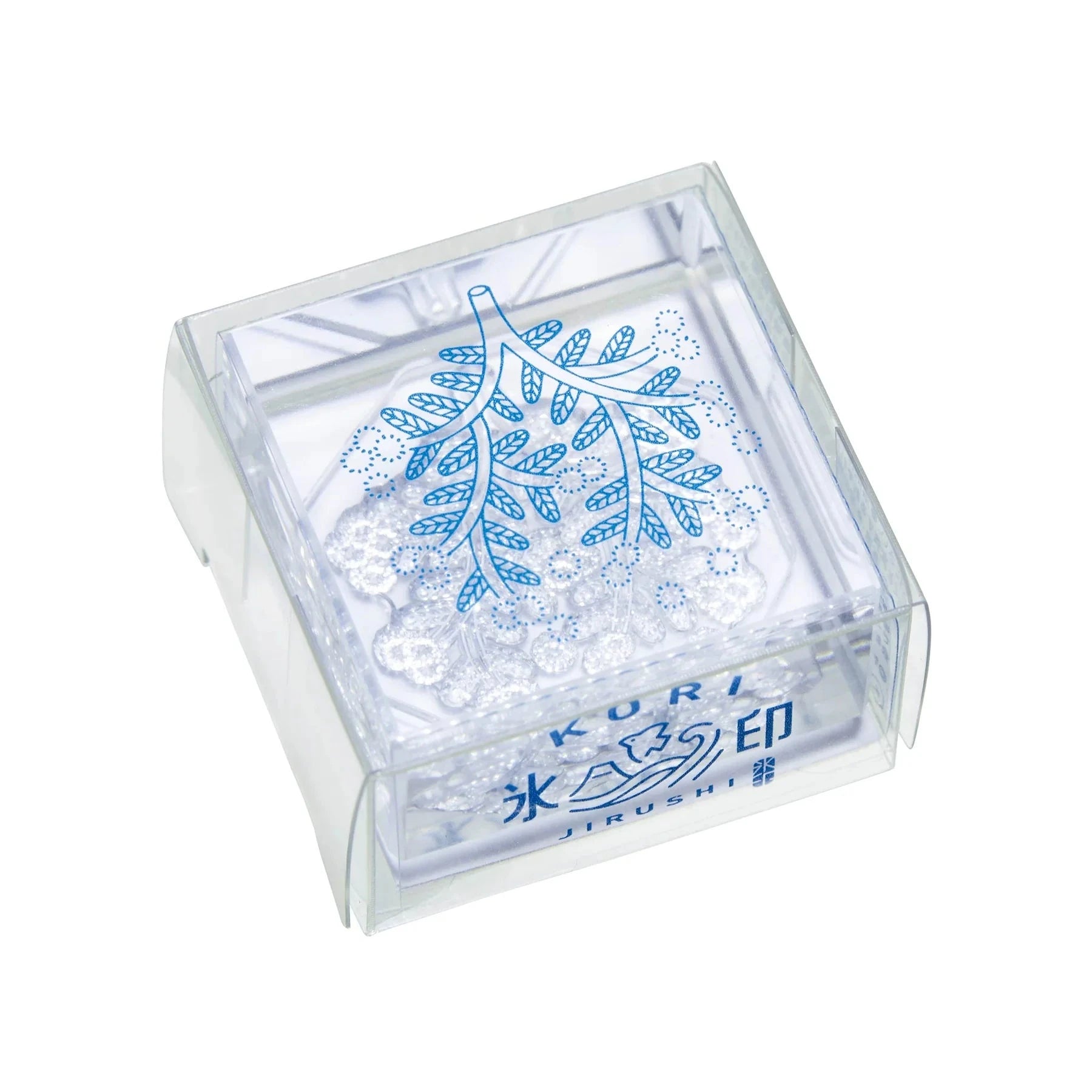 King Jim Kori Jirushi Transparent Ice Stamp - Large Size Hikarisaku Stamps King Jim 