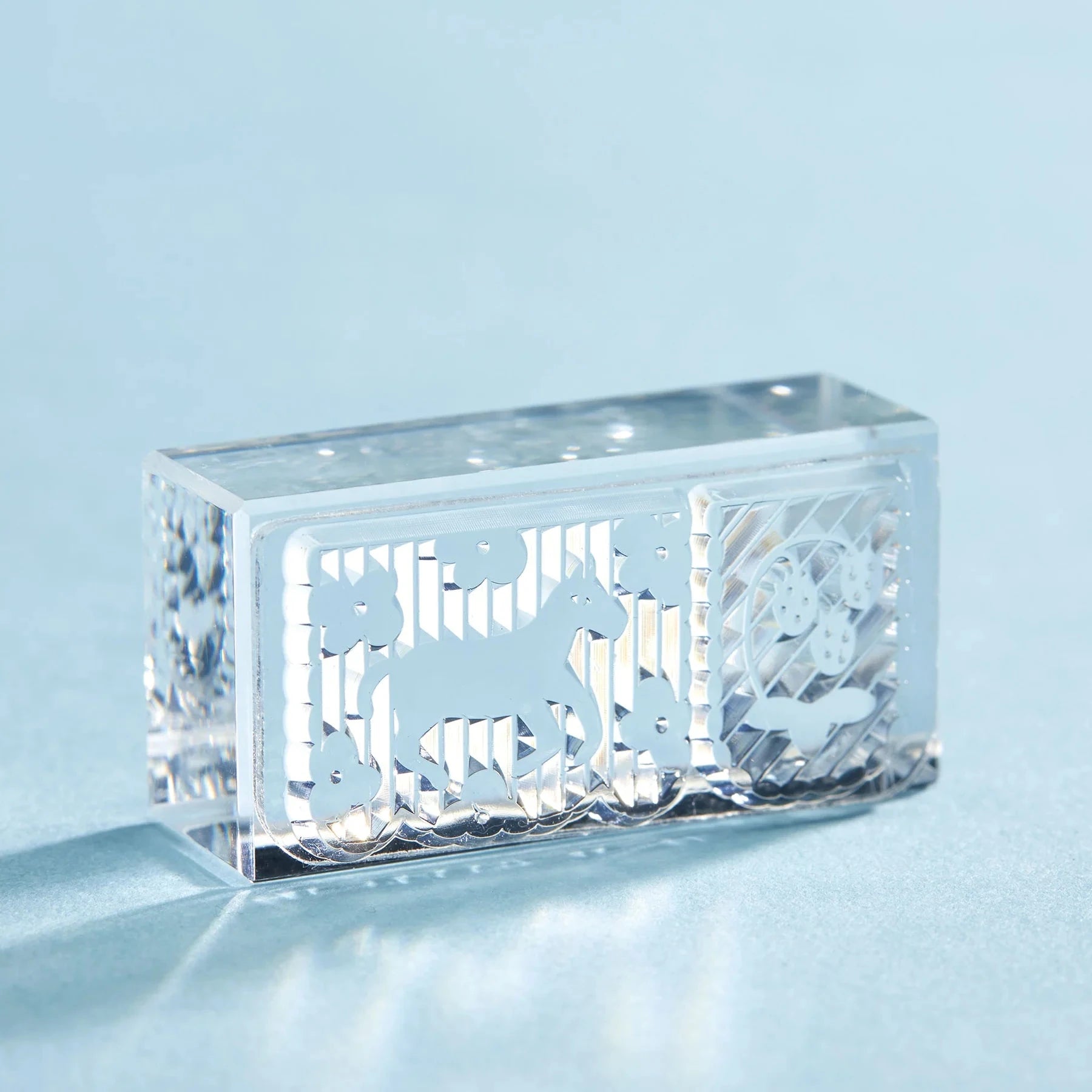 King Jim Kori Jirushi Transparent Ice Stamp - Flag Set Stamps King Jim 