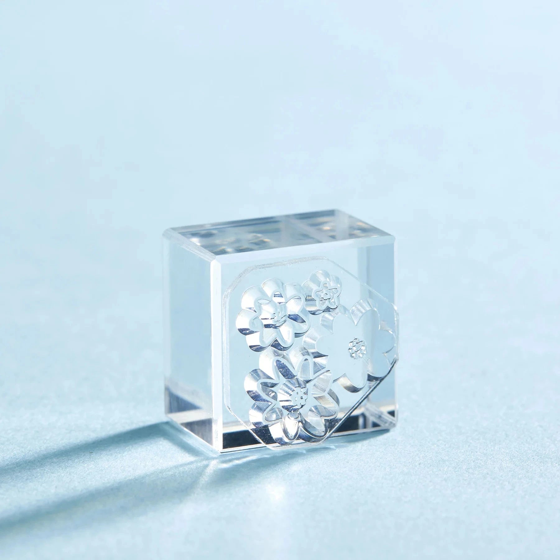 King Jim Kori Jirushi Transparent Ice Stamp - Flower Set Stamps King Jim 