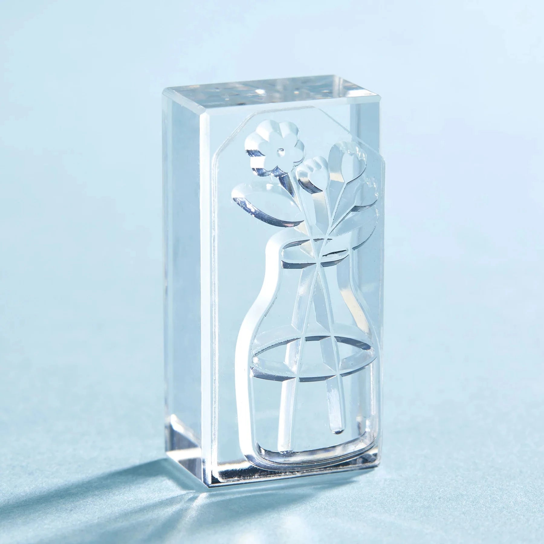 King Jim Kori Jirushi Transparent Ice Stamp - Flower Set Stamps King Jim 