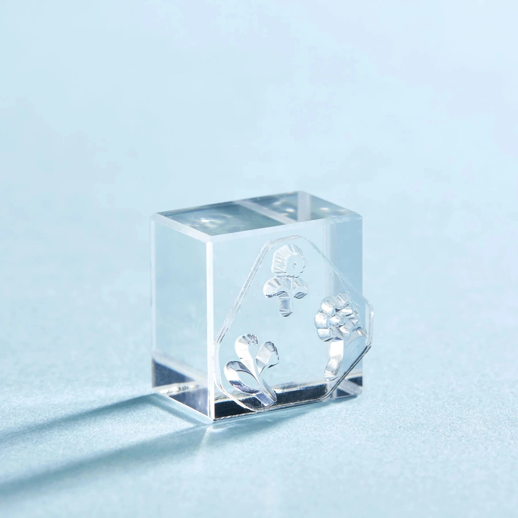 King Jim Kori Jirushi Transparent Ice Stamp - Flower Set Stamps King Jim 