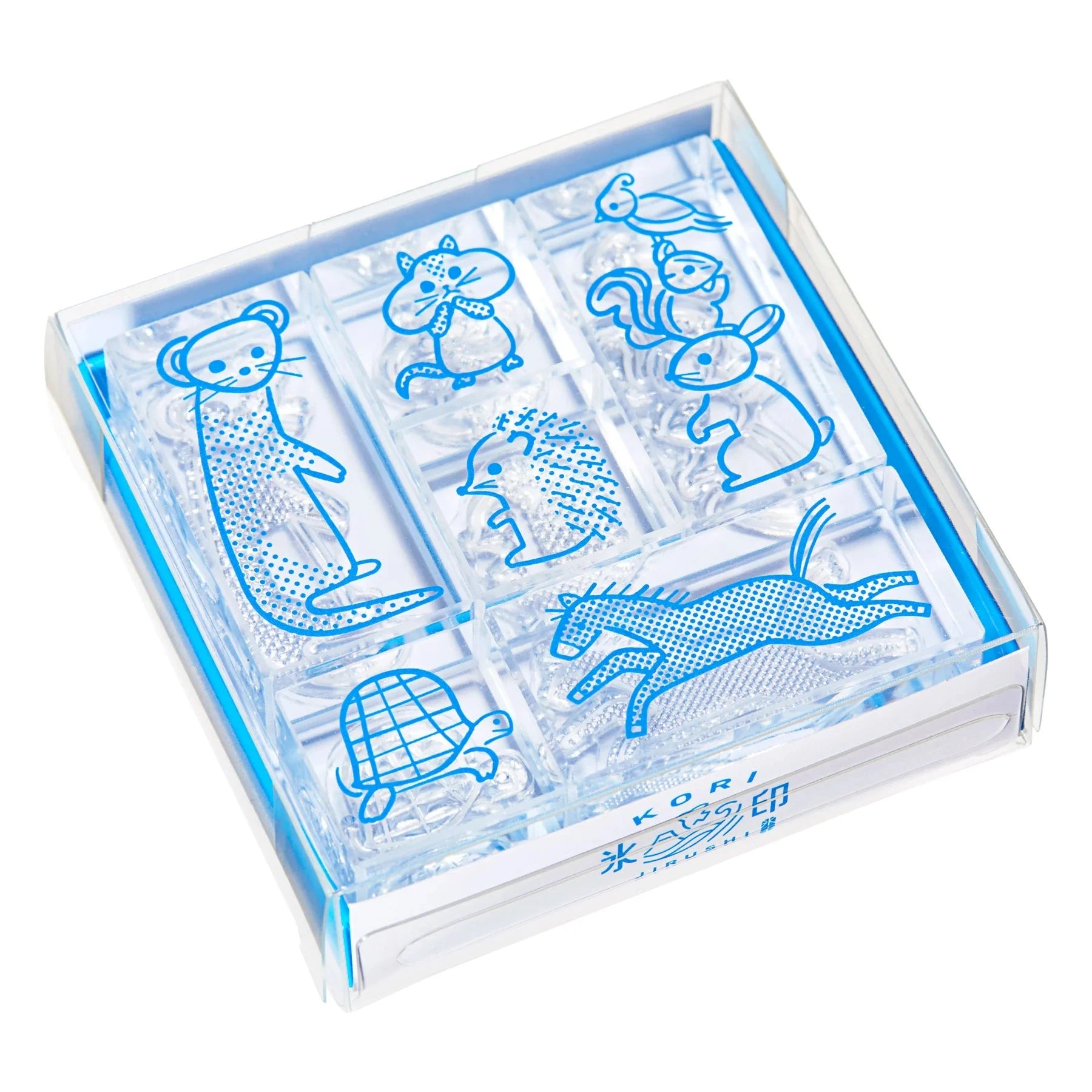 King Jim Transparent Ice Stamp - Dobutsu Set Stamps King Jim 