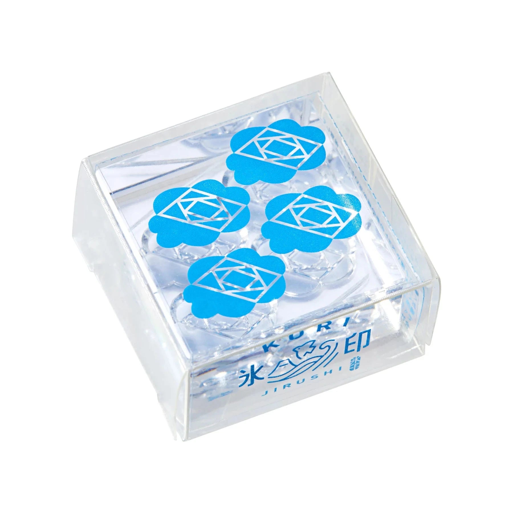 King Jim Kori Jirushi Transparent Ice Stamp - Large Size Camellia Stamps King Jim 
