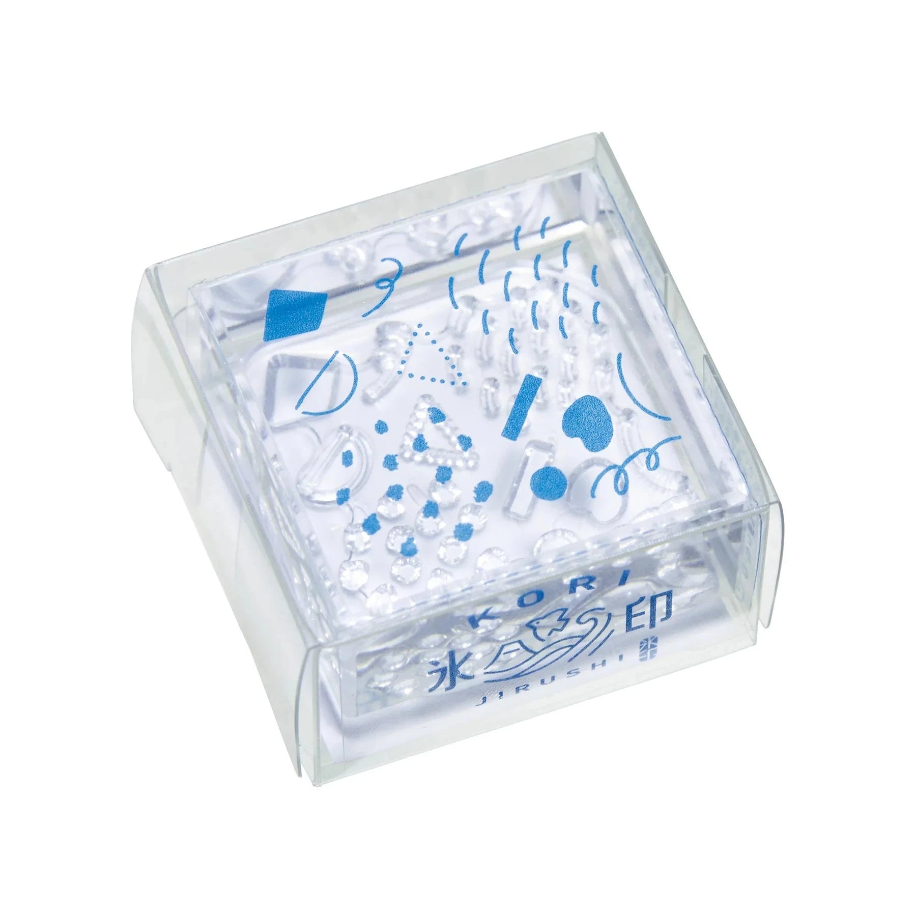 King Jim Kori Jirushi Transparent Ice Stamp - Large Size Nuance Stamps King Jim 