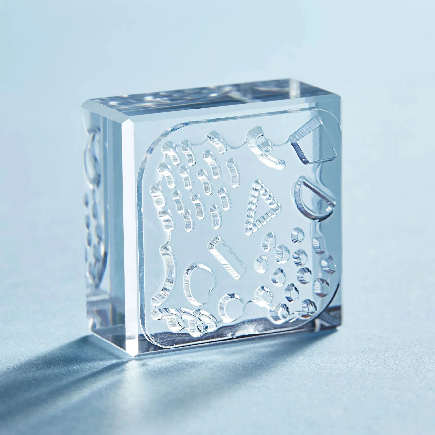 King Jim Kori Jirushi Transparent Ice Stamp - Large Size Nuance Stamps King Jim 
