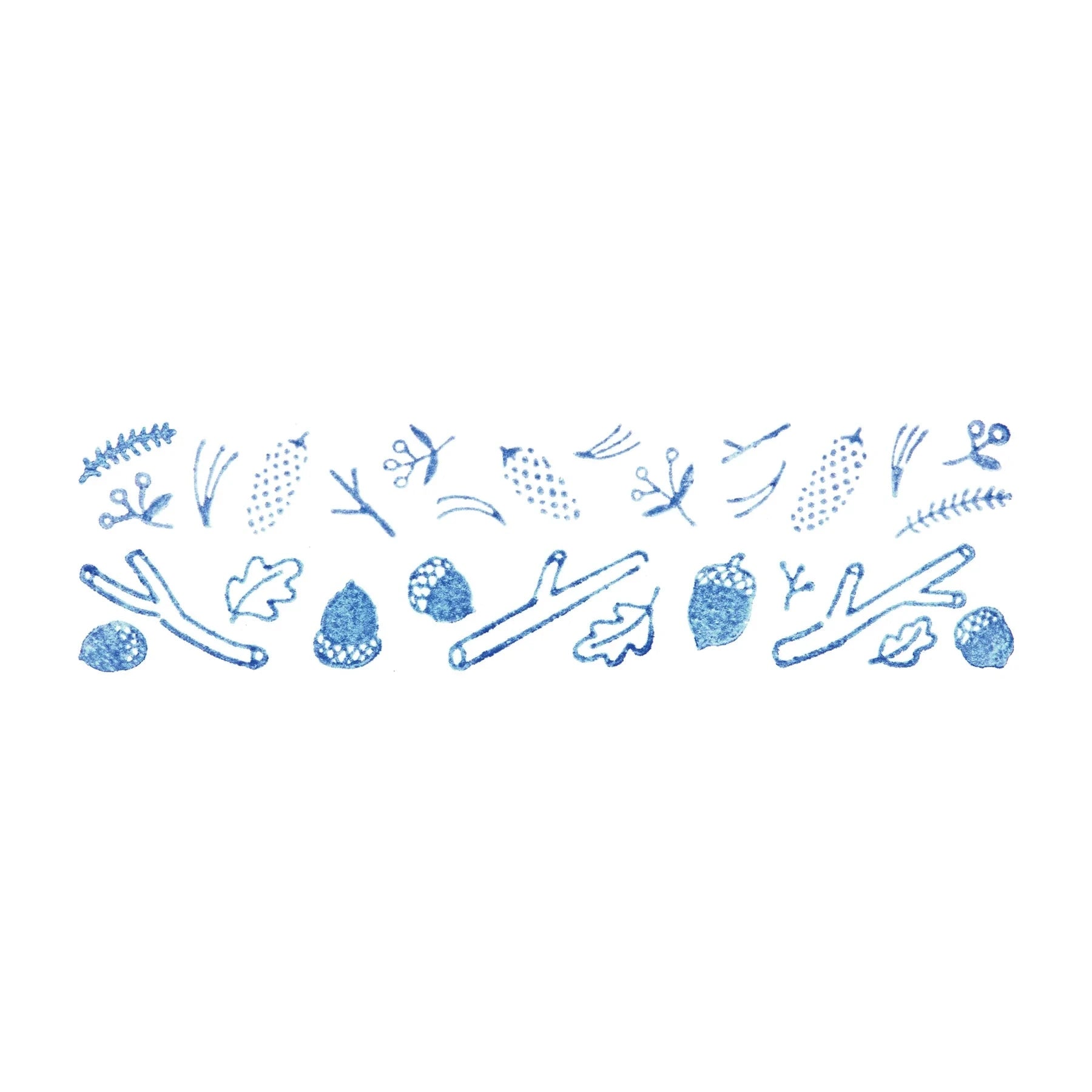 King Jim Kori Jirushi Transparent Ice Stamp - Long Size Kinami Stamps King Jim 