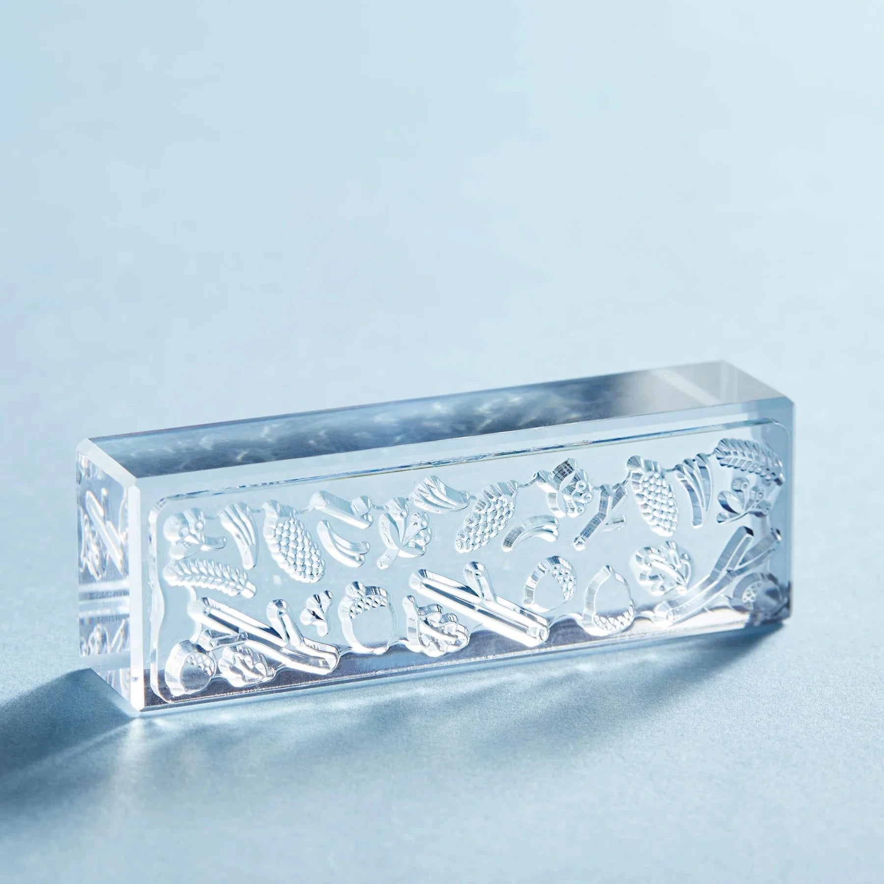 King Jim Kori Jirushi Transparent Ice Stamp - Long Size Kinami Stamps King Jim 