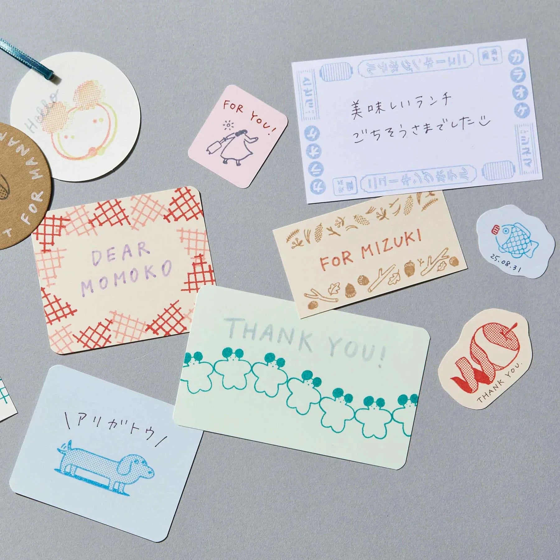 King Jim Kori Jirushi Transparent Ice Stamp - Long Size Kinami Stamps King Jim 
