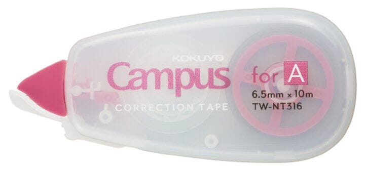 Kokuyo Campus Correction Tape - Pink Accents Tools & Accessories Kokuyo 