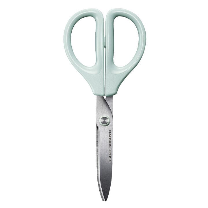 Kokuyo Saxa Slim Adhesive Resistant Scissors Tools & Accessories Kokuyo Green 