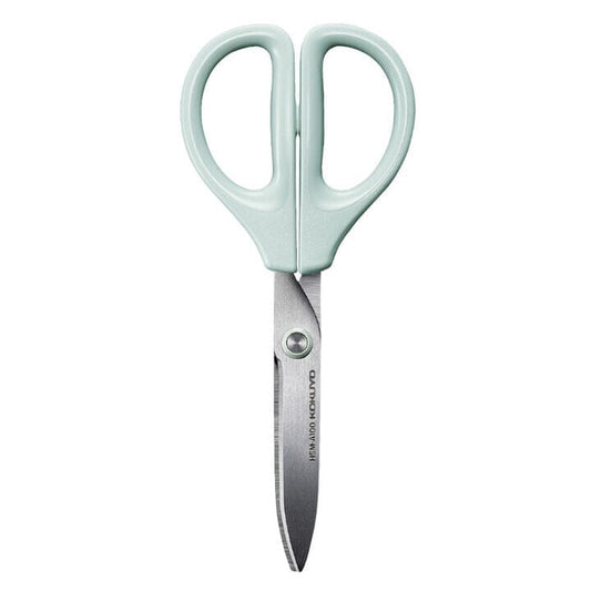 Kokuyo Saxa Slim Adhesive Resistant Scissors Tools & Accessories Kokuyo Green 